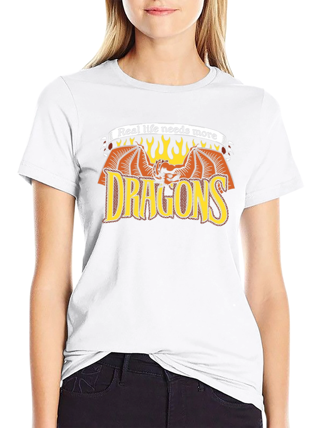Real Life Needs More Dragons T-Shirt