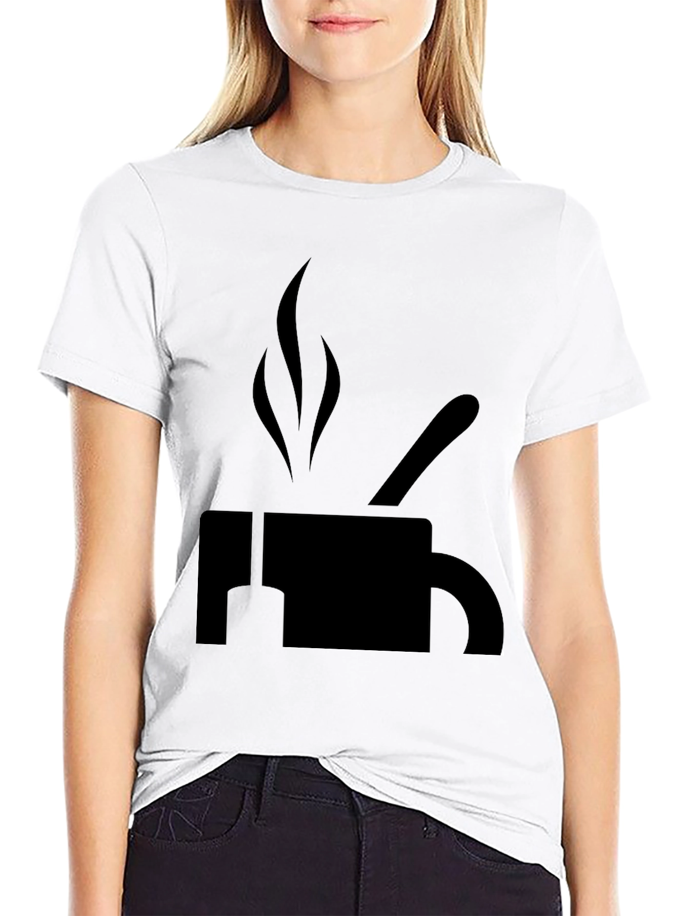 Coffee Cup Graphic T-Shirt