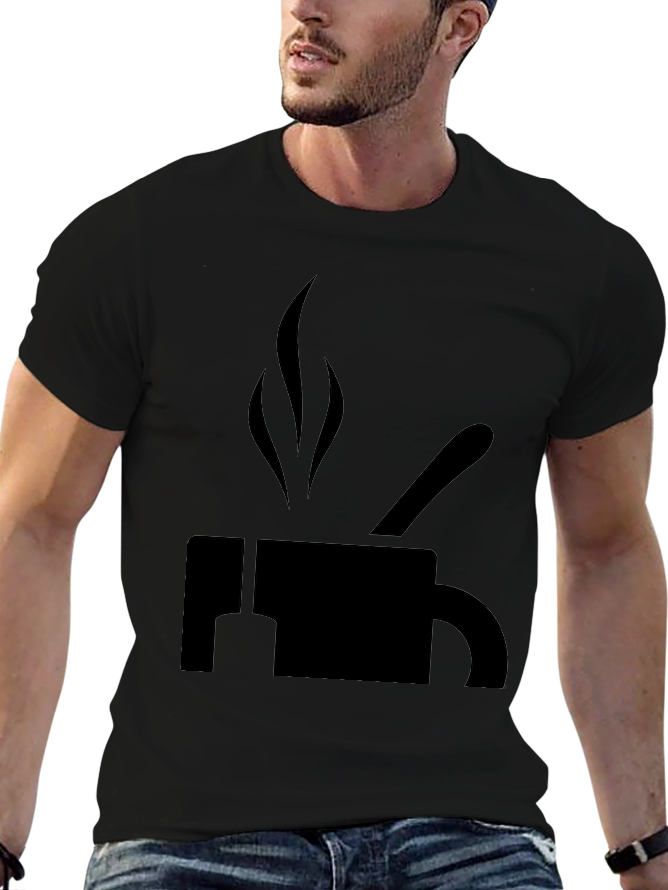 Coffee Cup Graphic T-Shirt