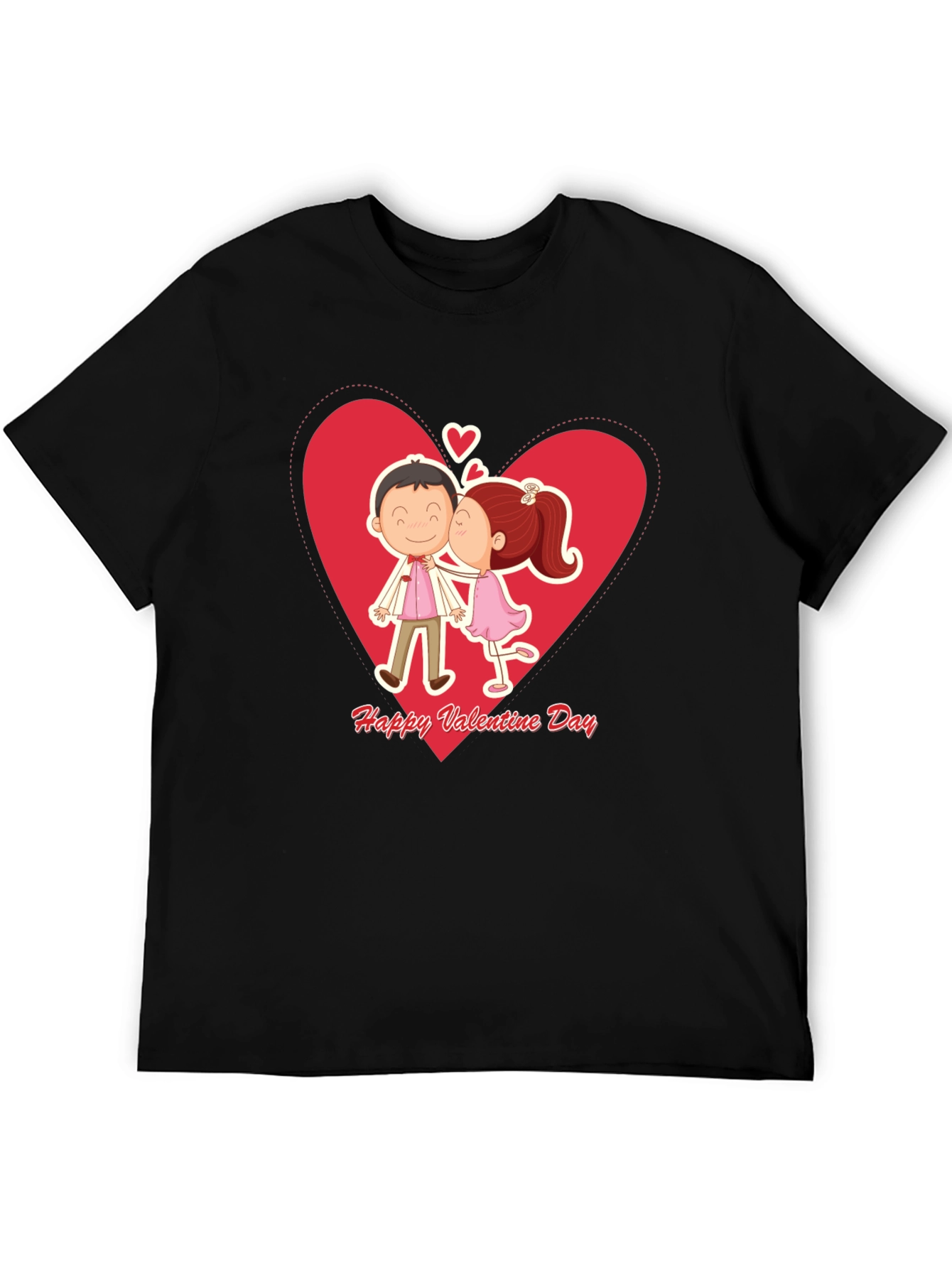 Valentines Day Couple Kissing T-Shirt
