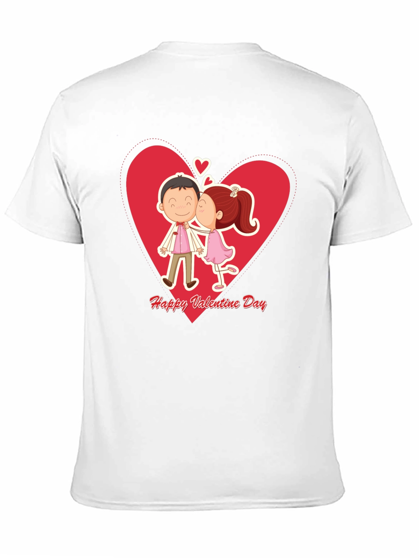 Valentines Day Couple Kissing T-Shirt