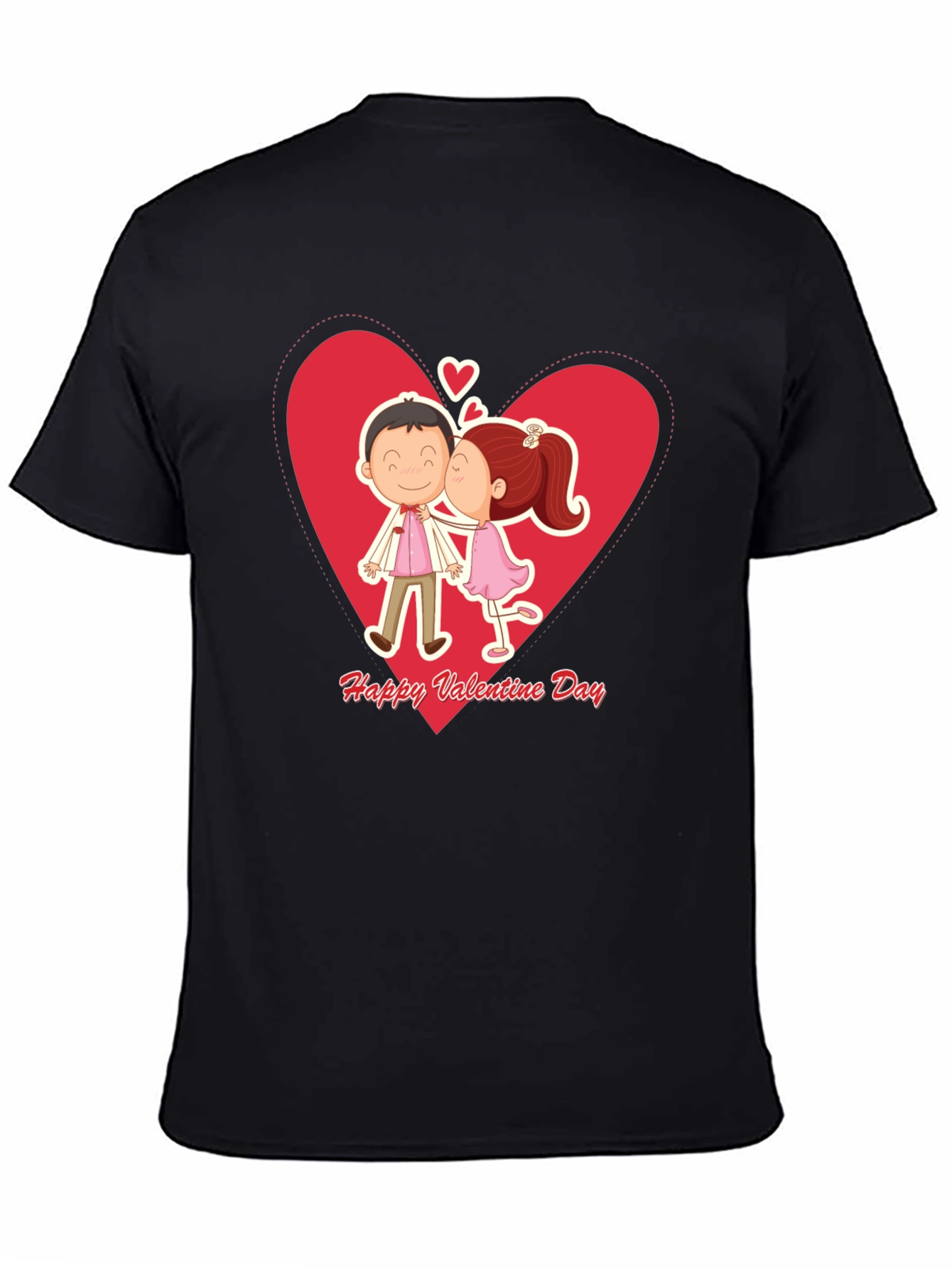 Valentines Day Couple Kissing T-Shirt
