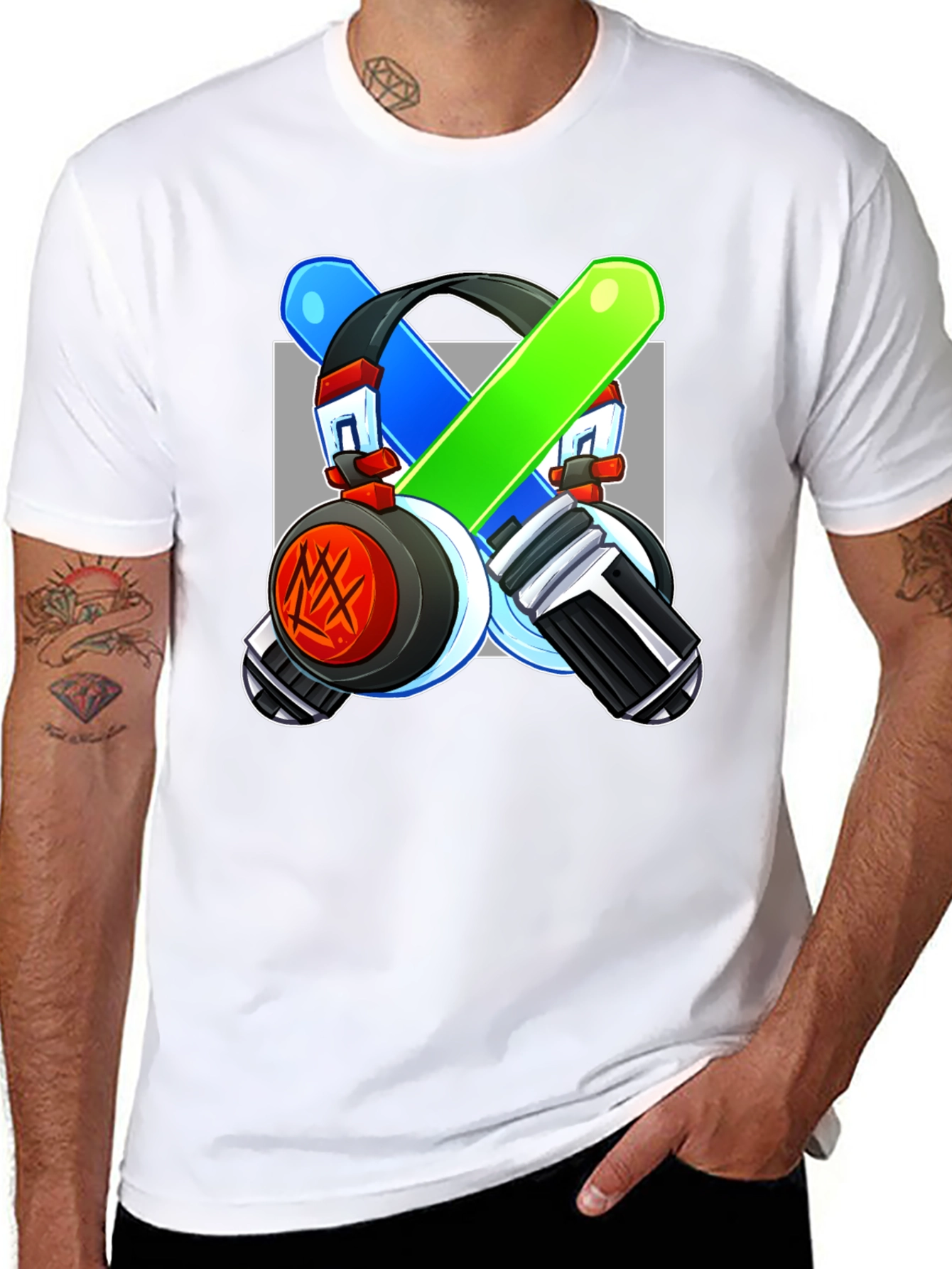 Gaming Headset T-Shirt - Gamer Style Tee