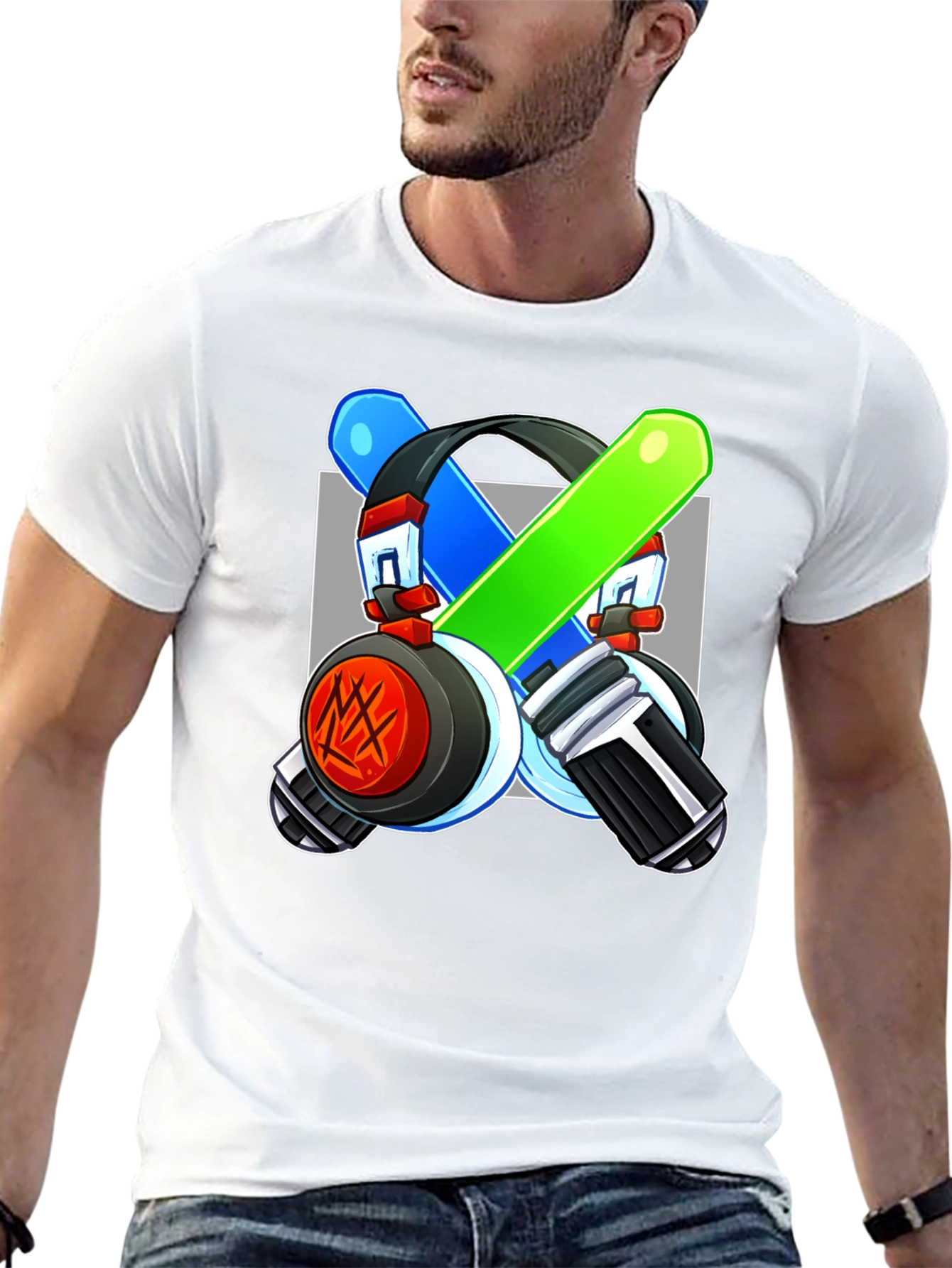 Gaming Headset T-Shirt - Gamer Style Tee