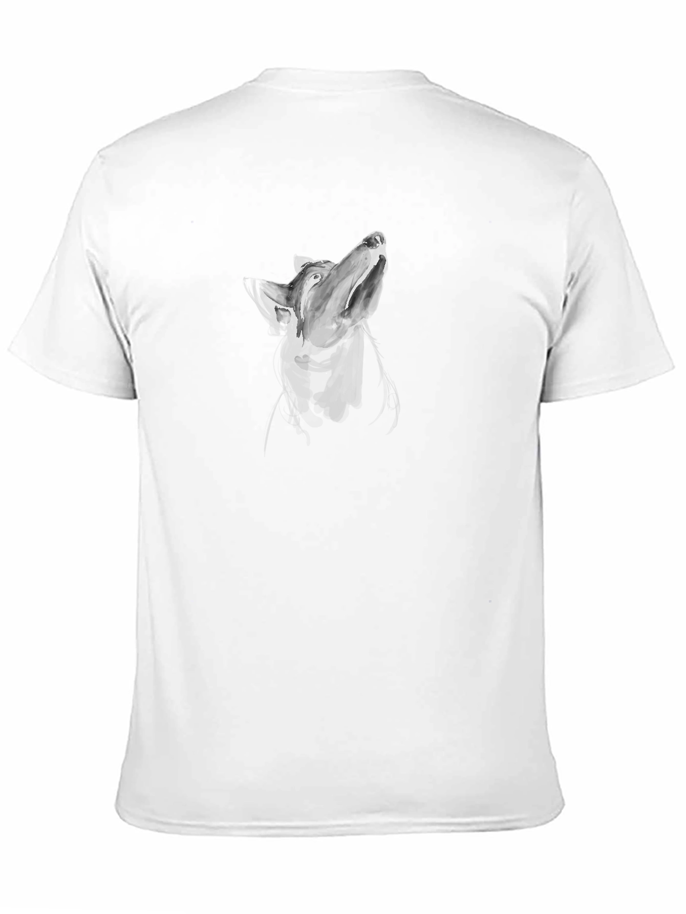 Doberman Sketch Graphic Tee - Stylish Mens Black T-Shirt