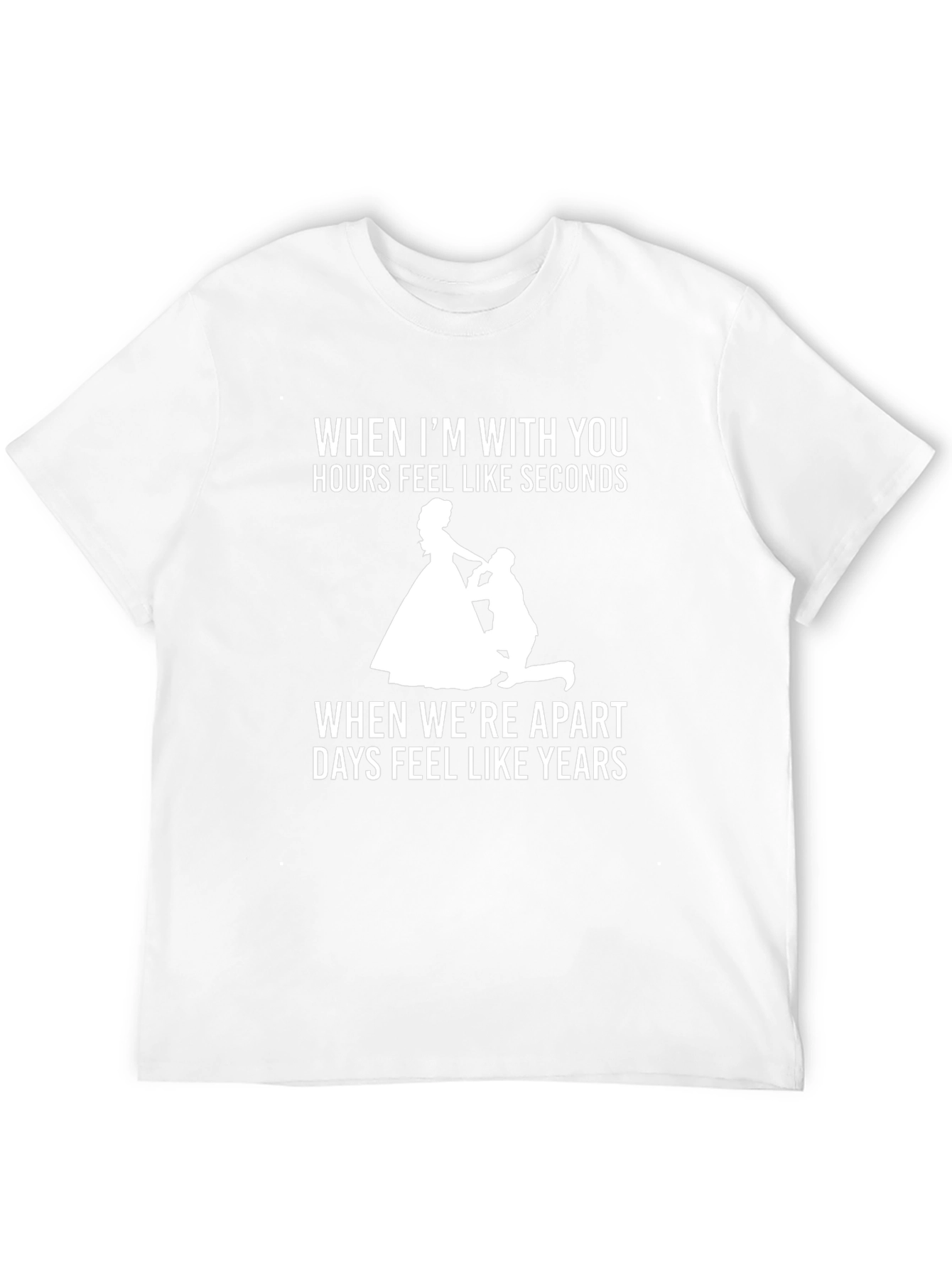 Romantic Couple T-Shirt - Time Flies When Together