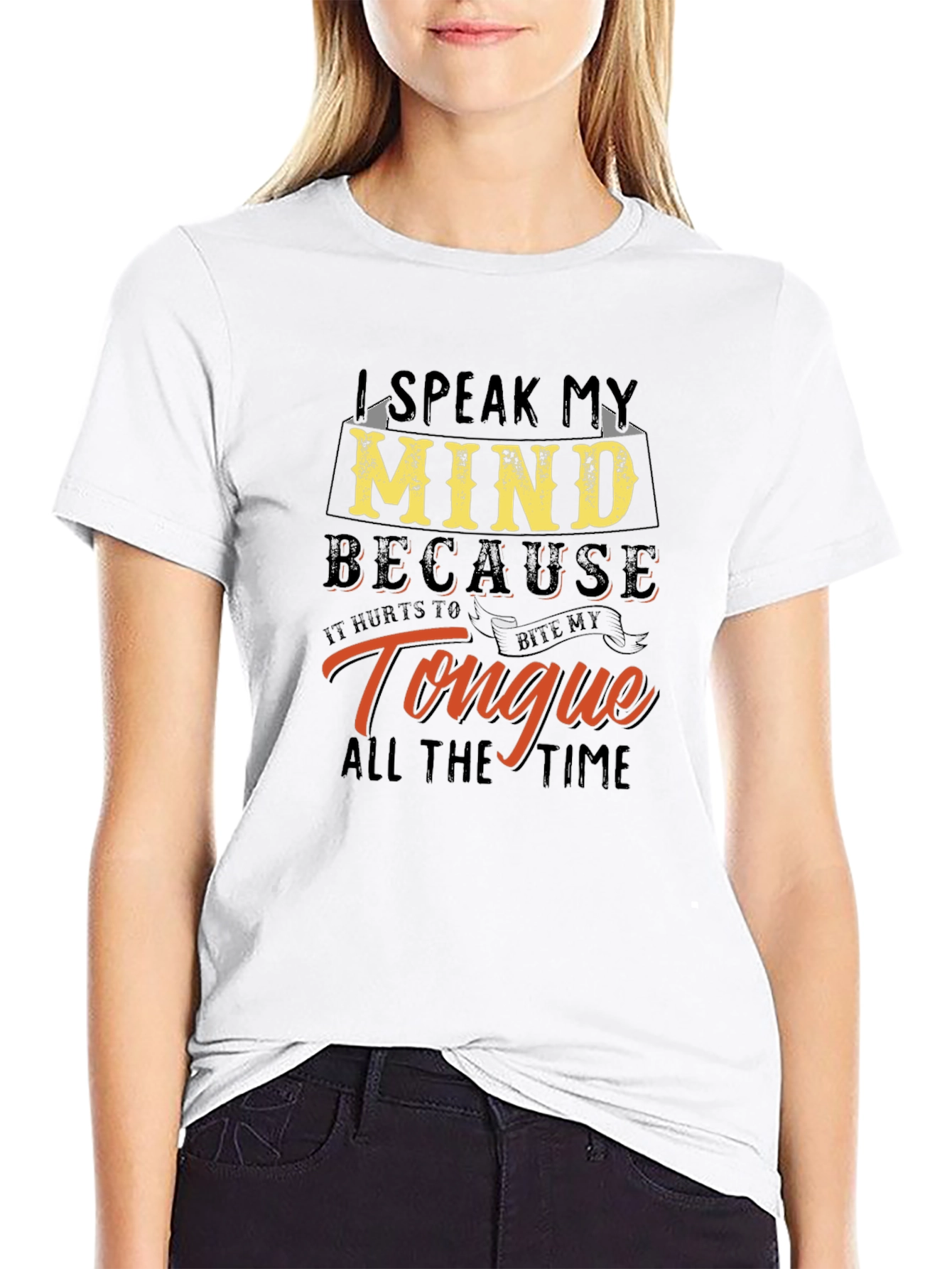 Speak My Mind Tee
