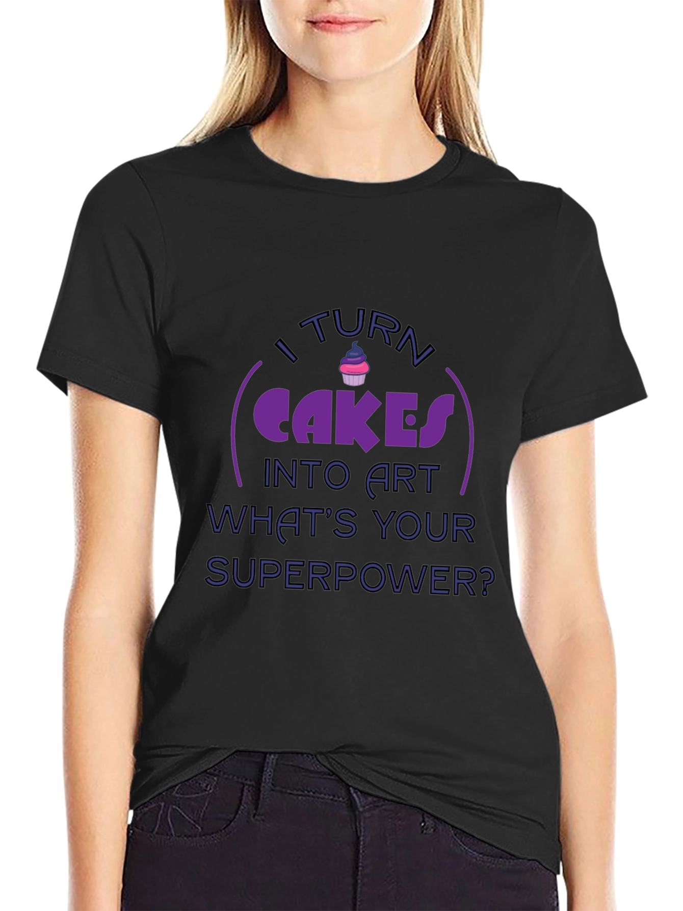 Cake Artist Superpower Graphic Tee