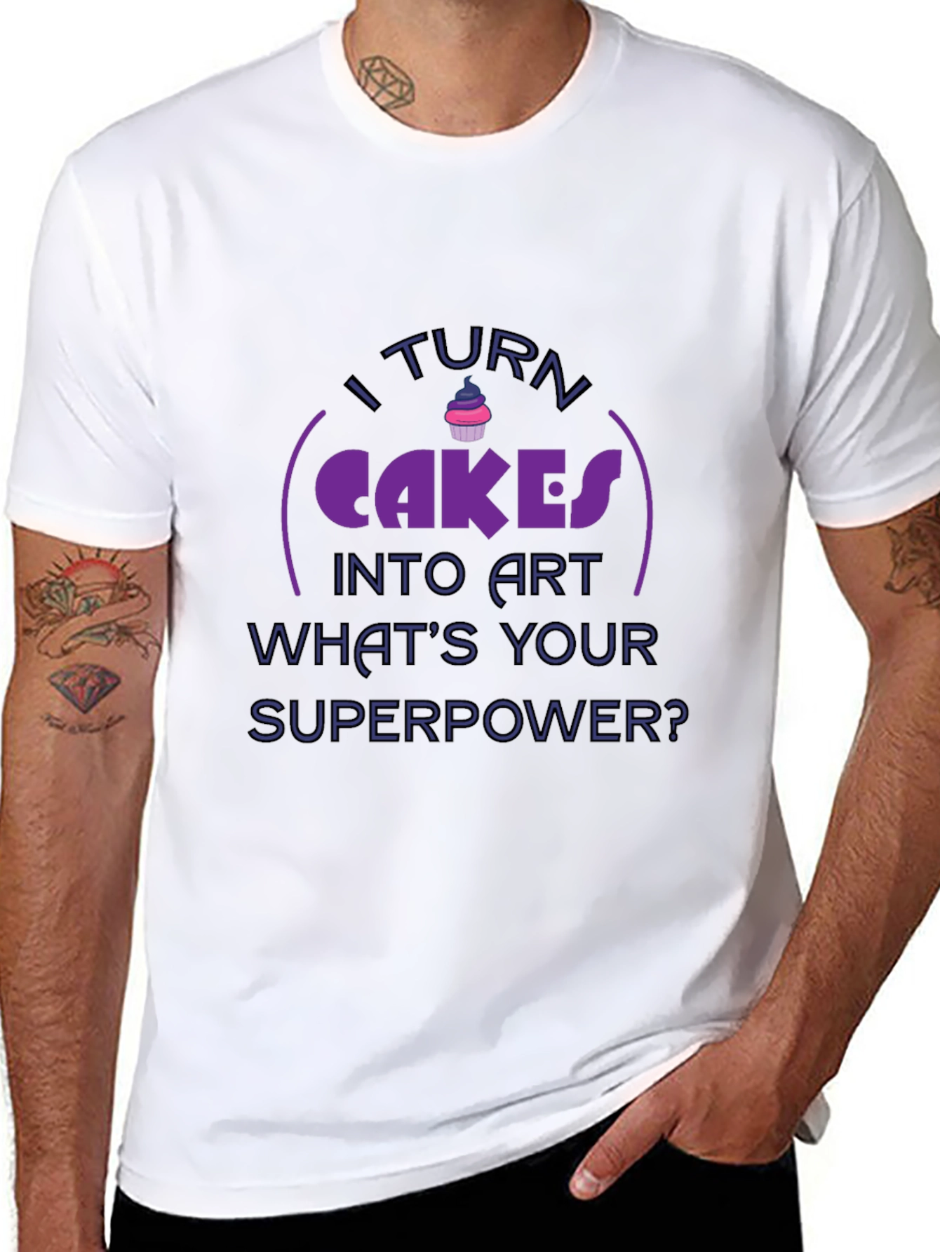 Cake Artist Superpower Graphic Tee