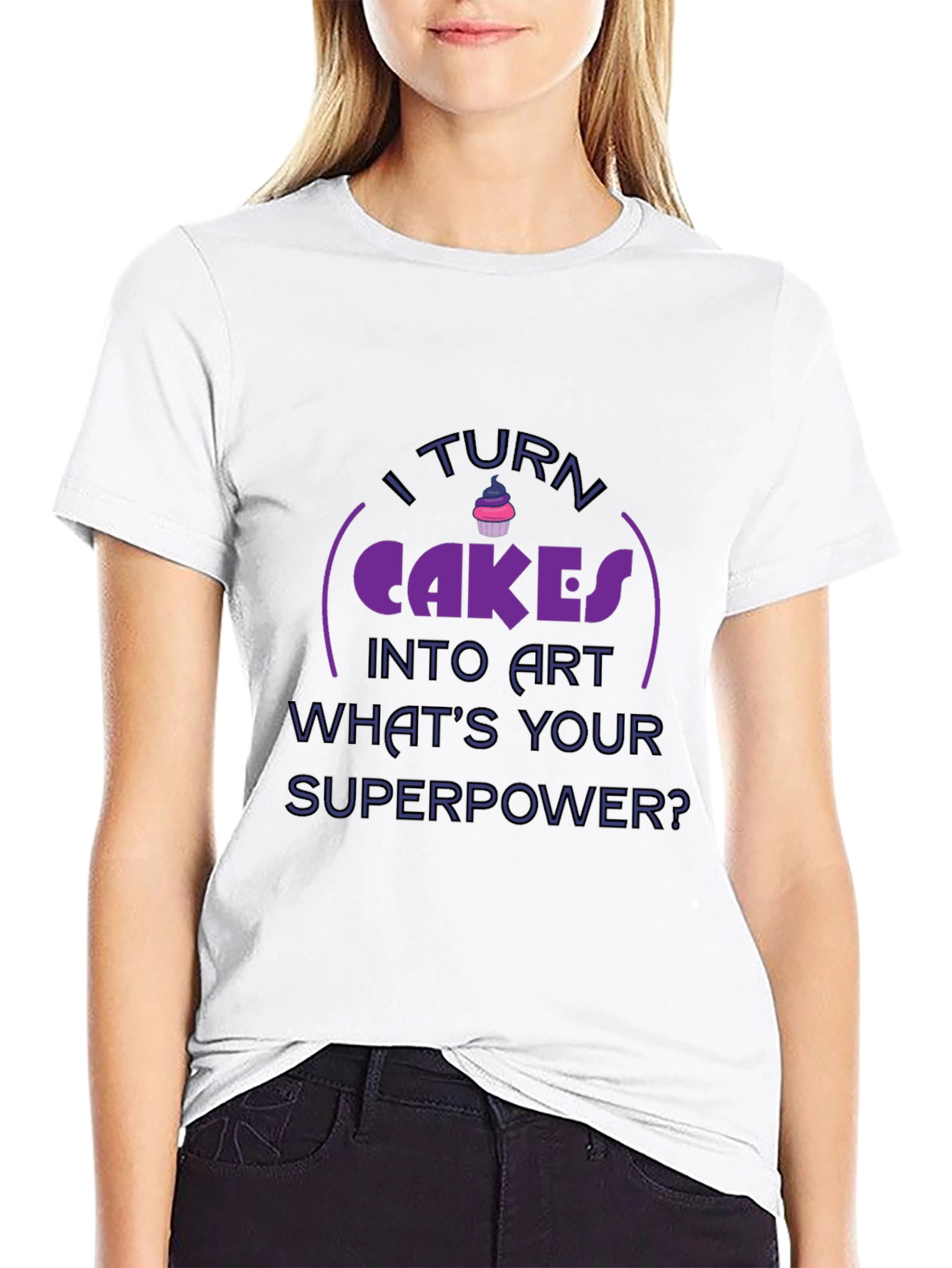 Cake Artist Superpower Graphic Tee