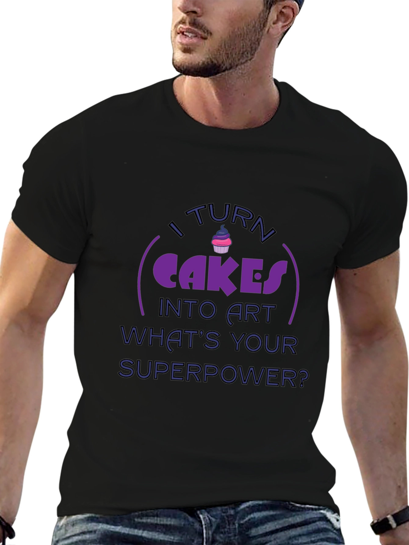 Cake Artist Superpower Graphic Tee