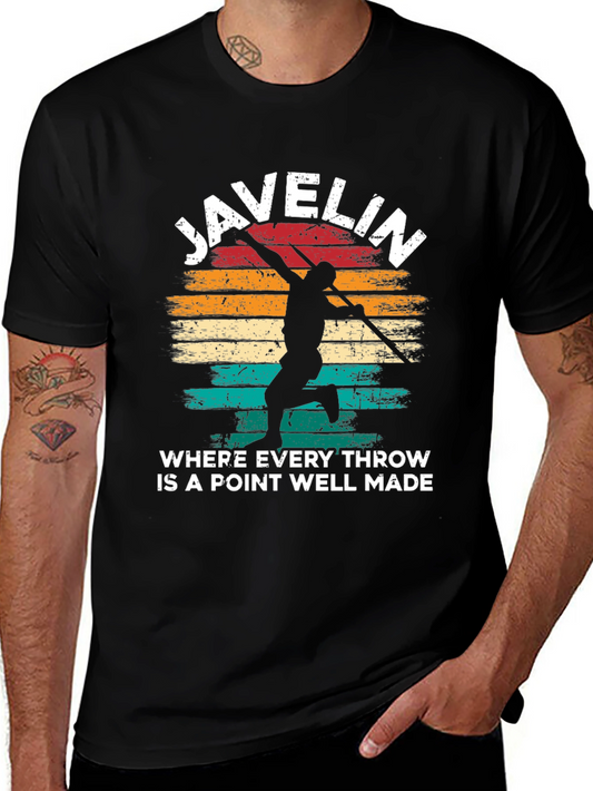 Javelin Throw T-Shirt - Every Throw a Point Well Made