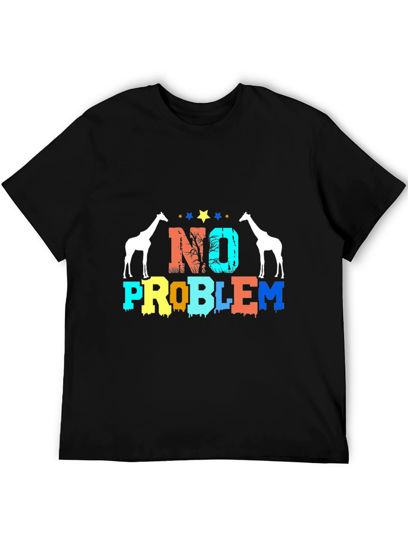 Giraffe No Problem Graphic Tee