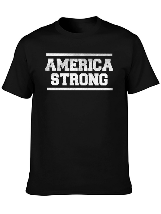 America Strong Graphic T-Shirt