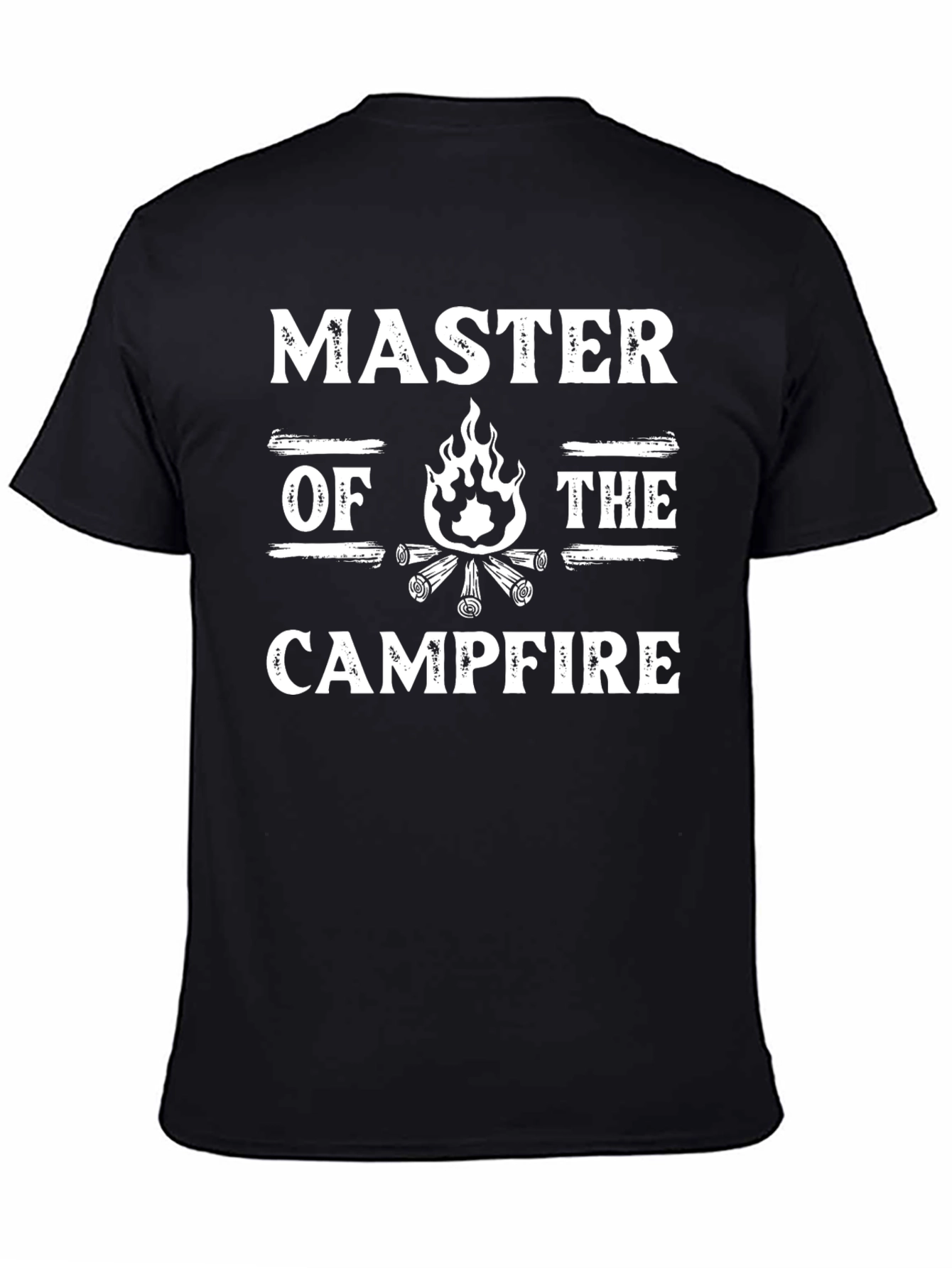 Master of The Campfire Graphic Tee - Black T-Shirt