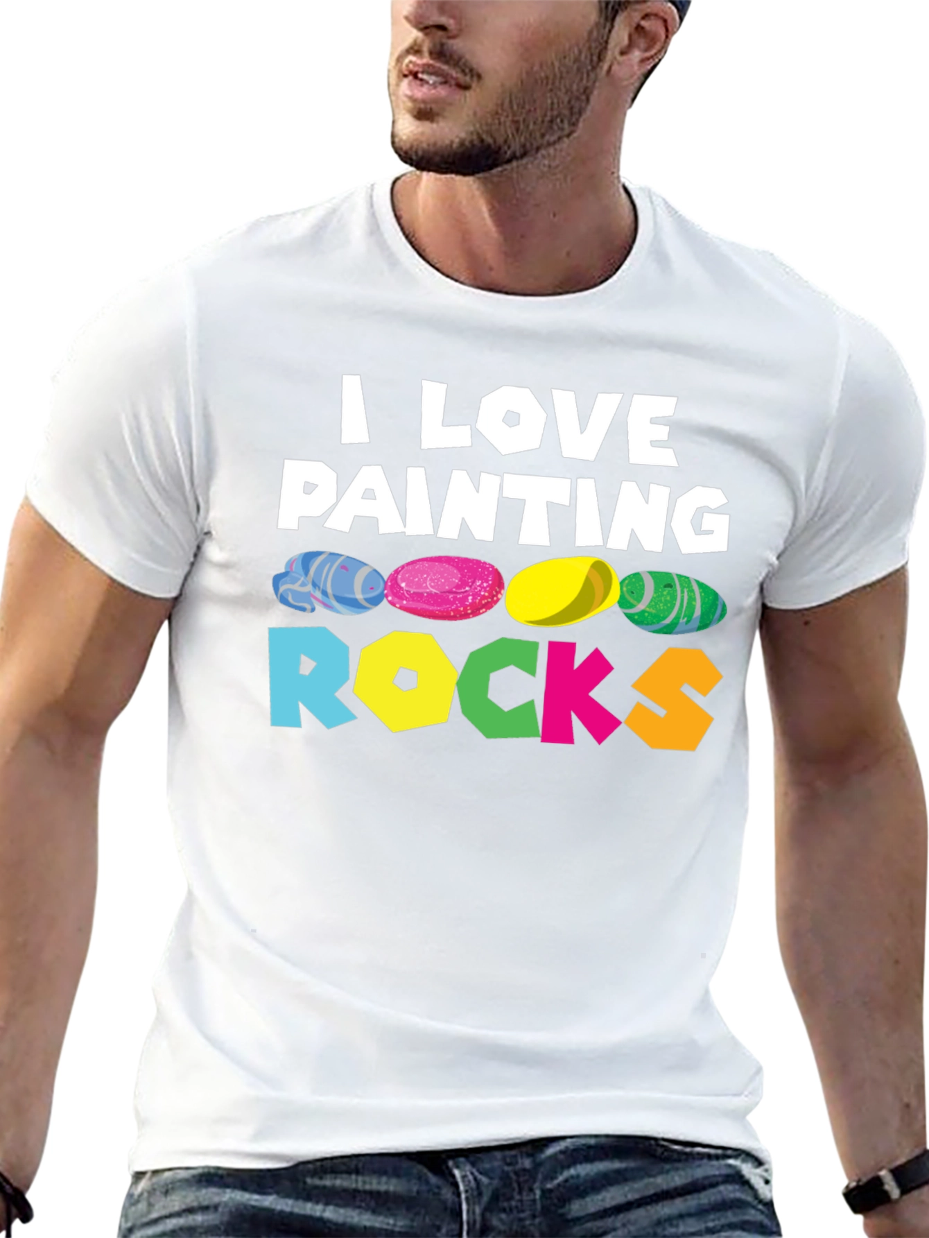 I Love Painting Rocks T-Shirt