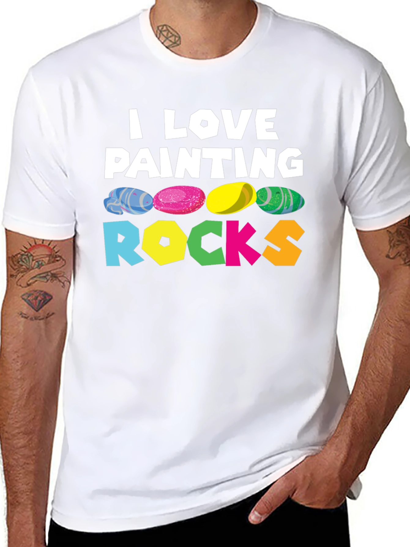 I Love Painting Rocks T-Shirt