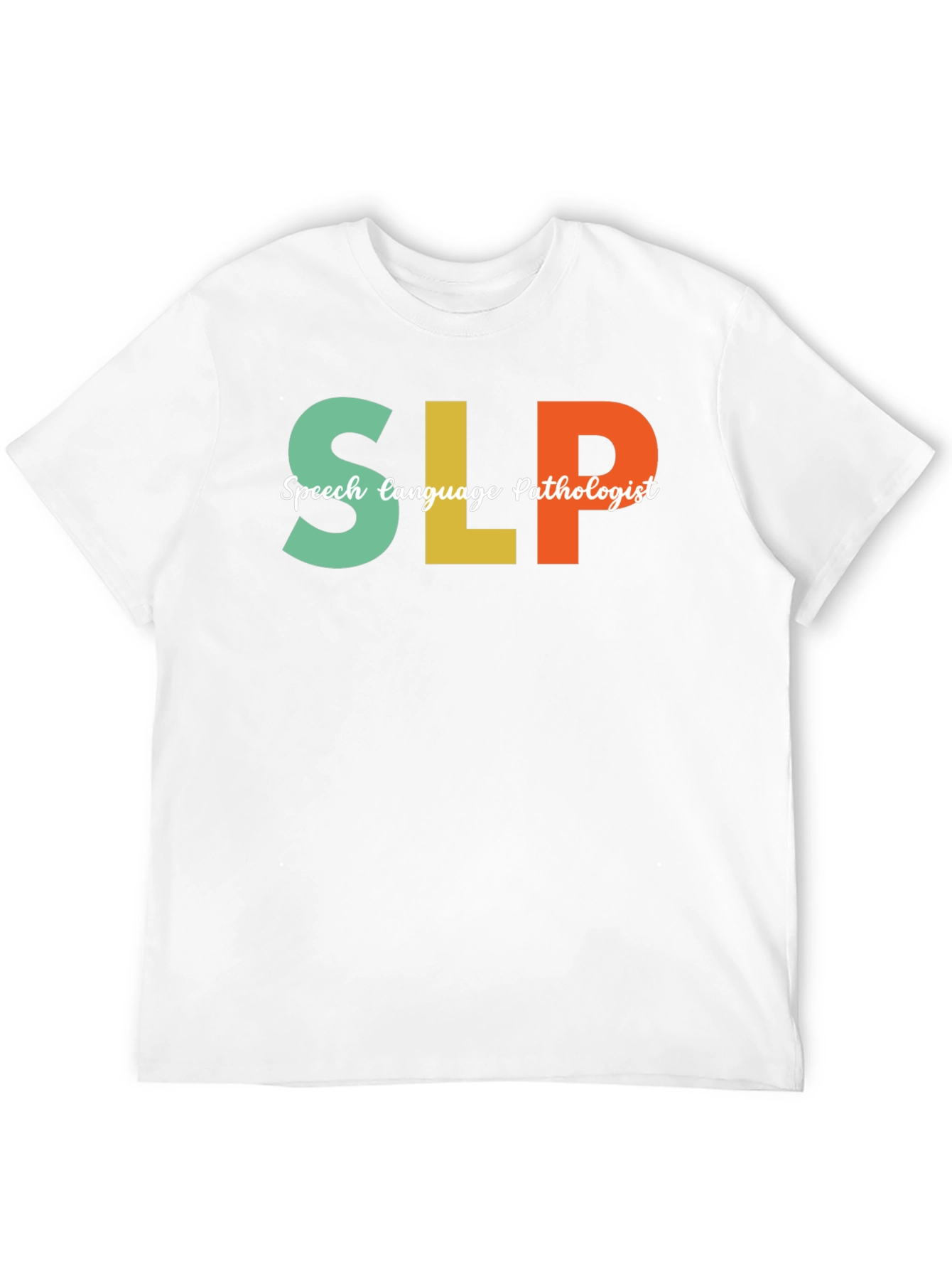 SLP Speech Language Pathologist Black T-Shirt