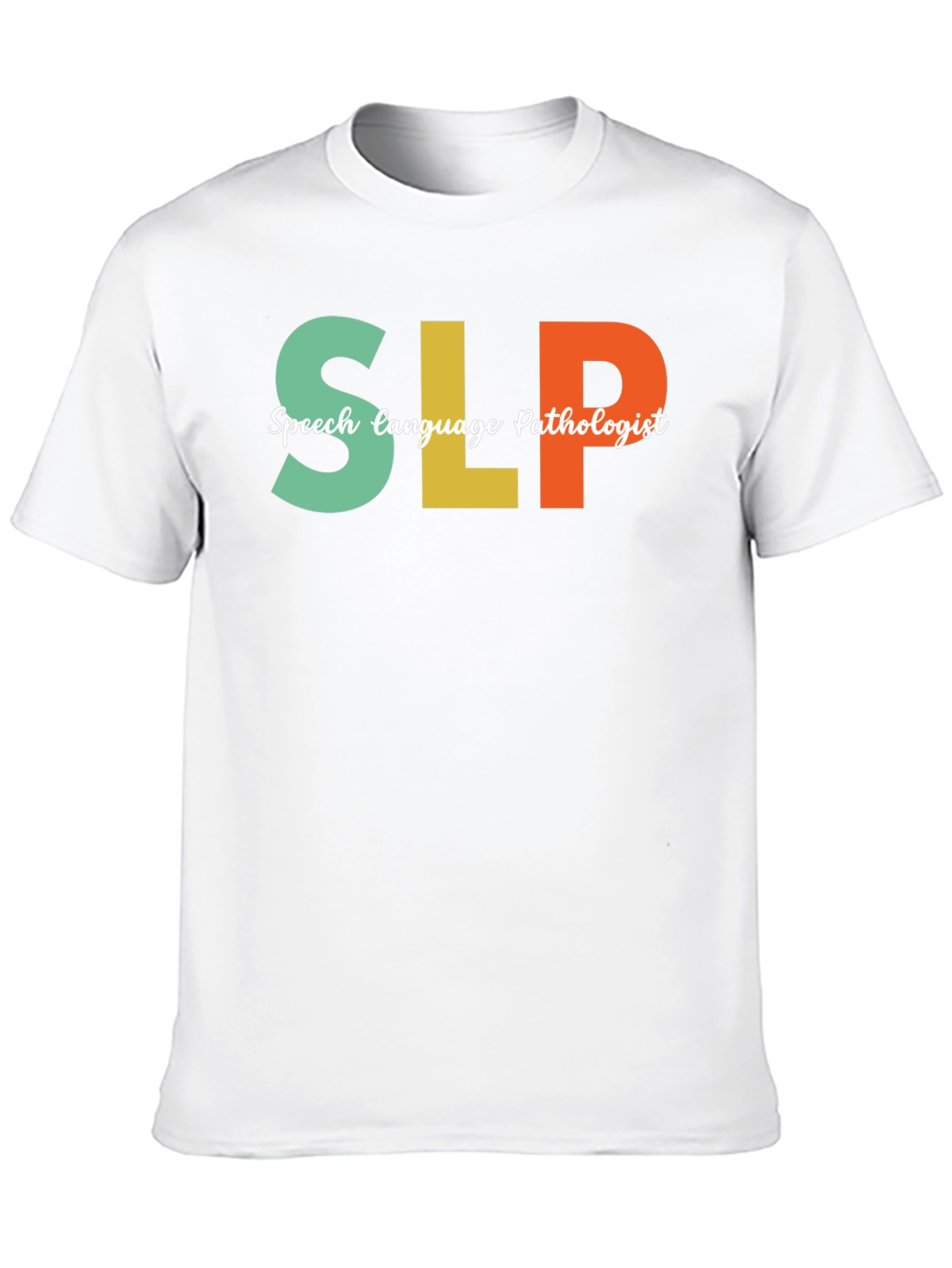 SLP Speech Language Pathologist Black T-Shirt