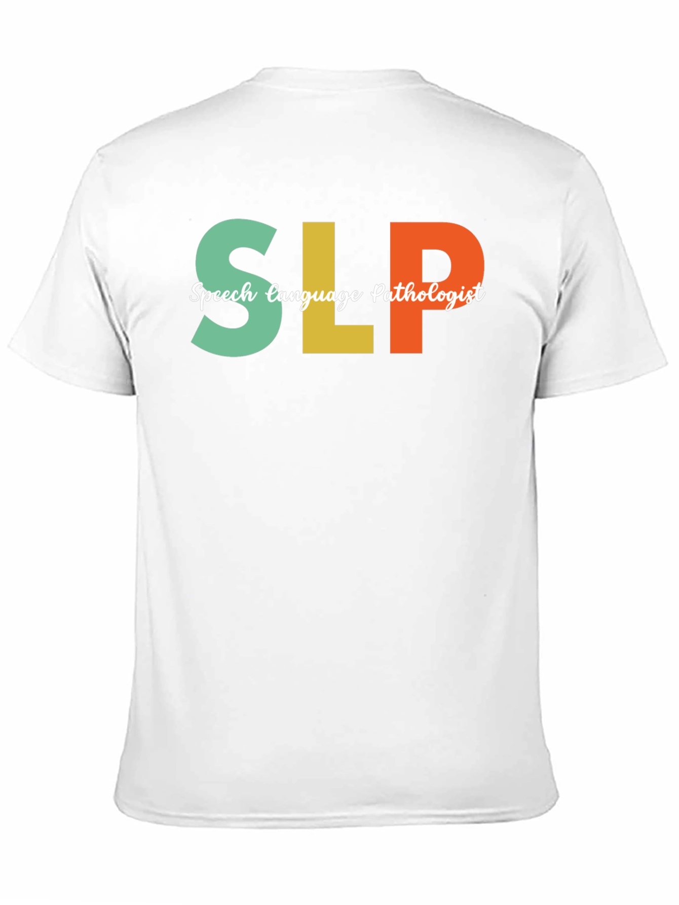 SLP Speech Language Pathologist Black T-Shirt