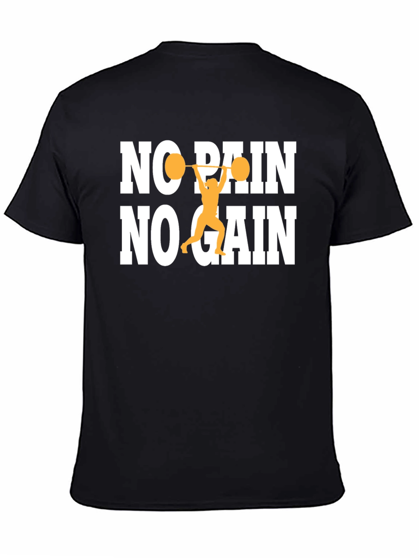 No Pain No Gain Black T-Shirt