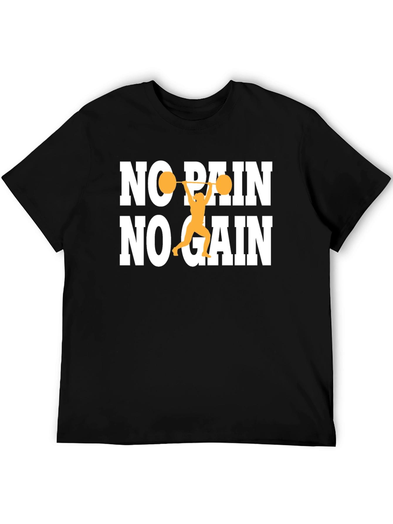 No Pain No Gain Black T-Shirt
