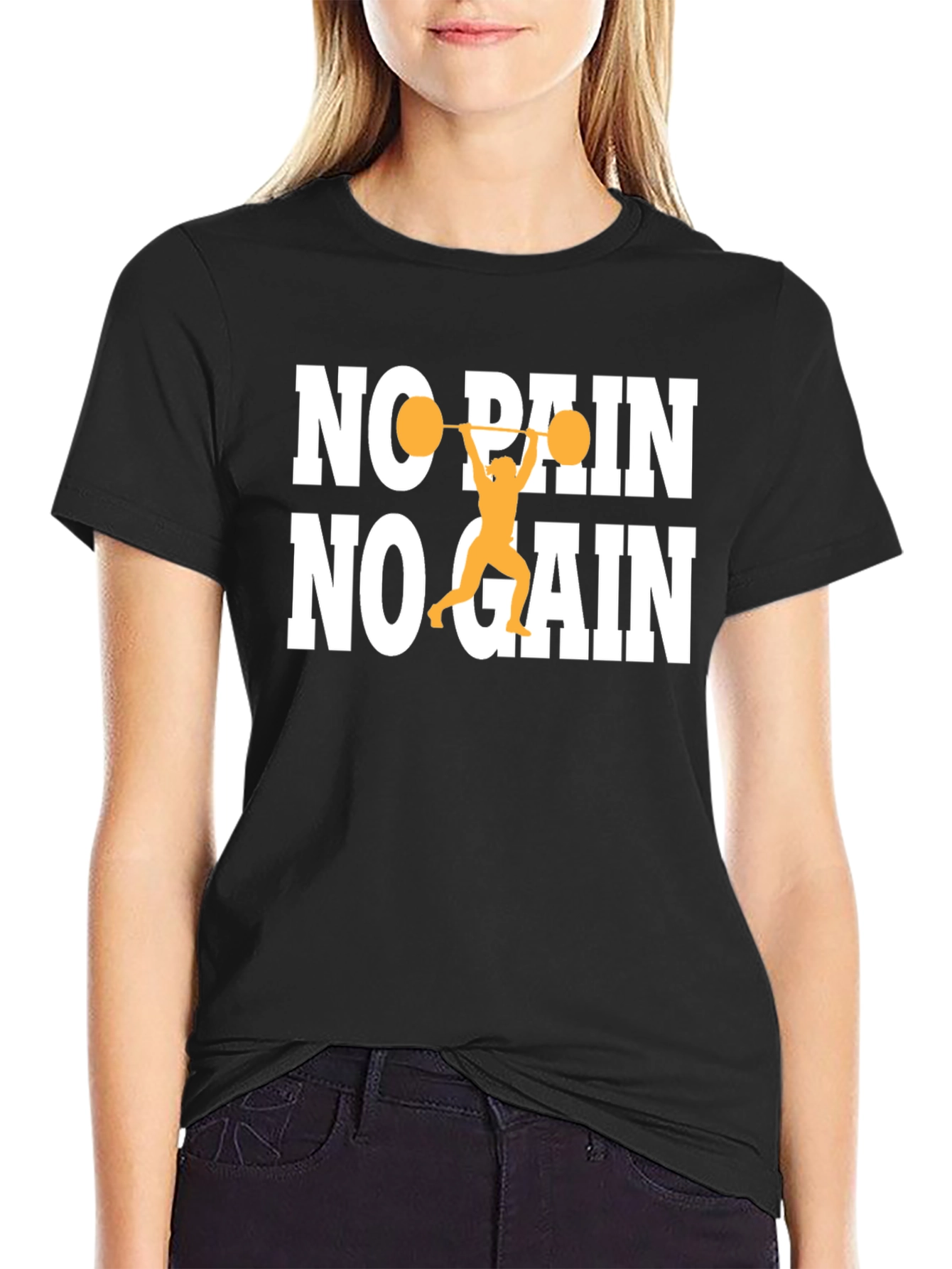 No Pain No Gain Black T-Shirt