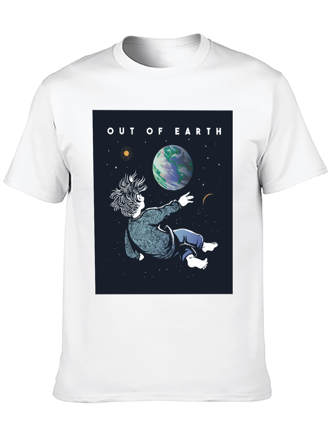 Out of Earth Graphic Tee - Black Unisex Shirt