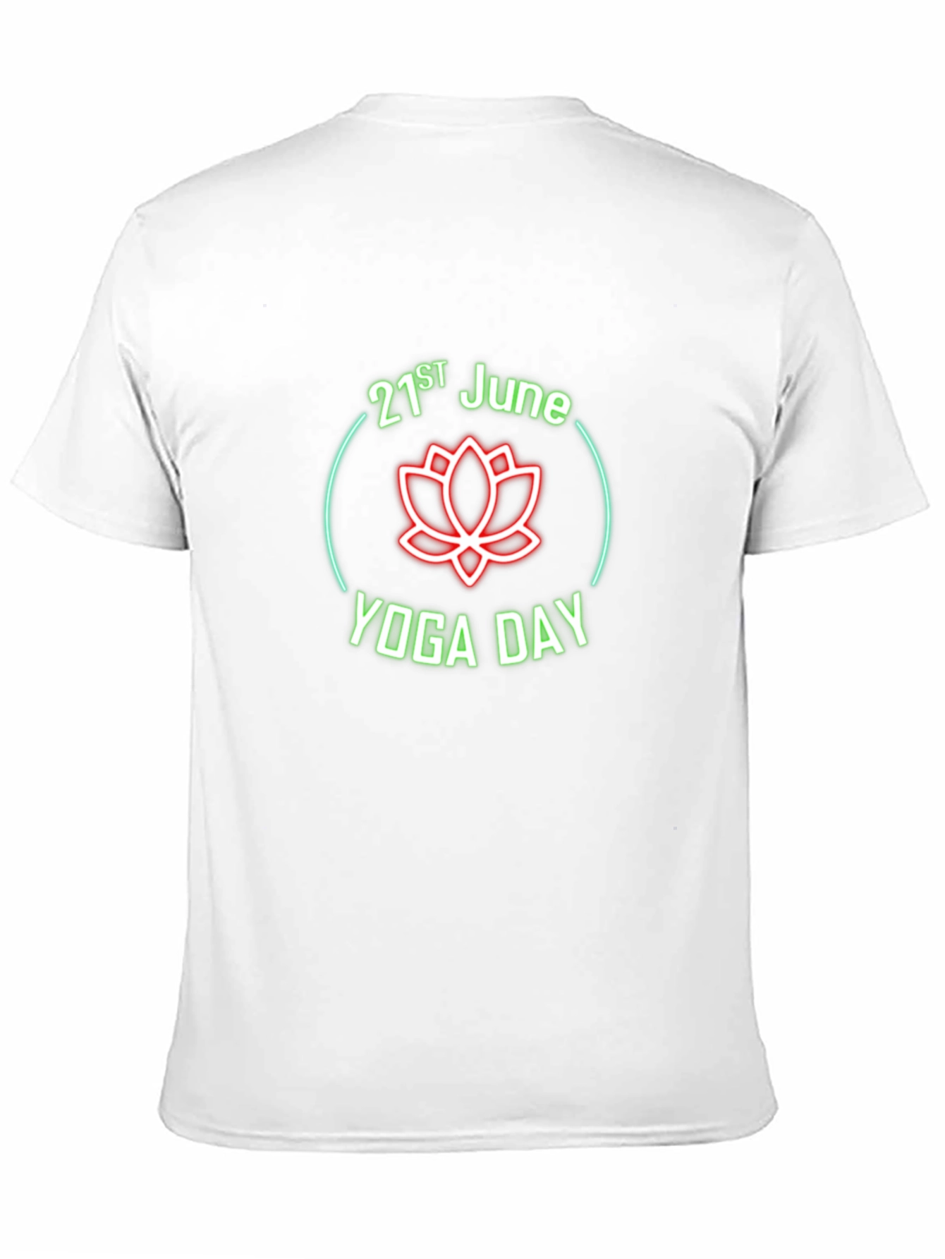 Yoga Day T-Shirt - June 21st - Black