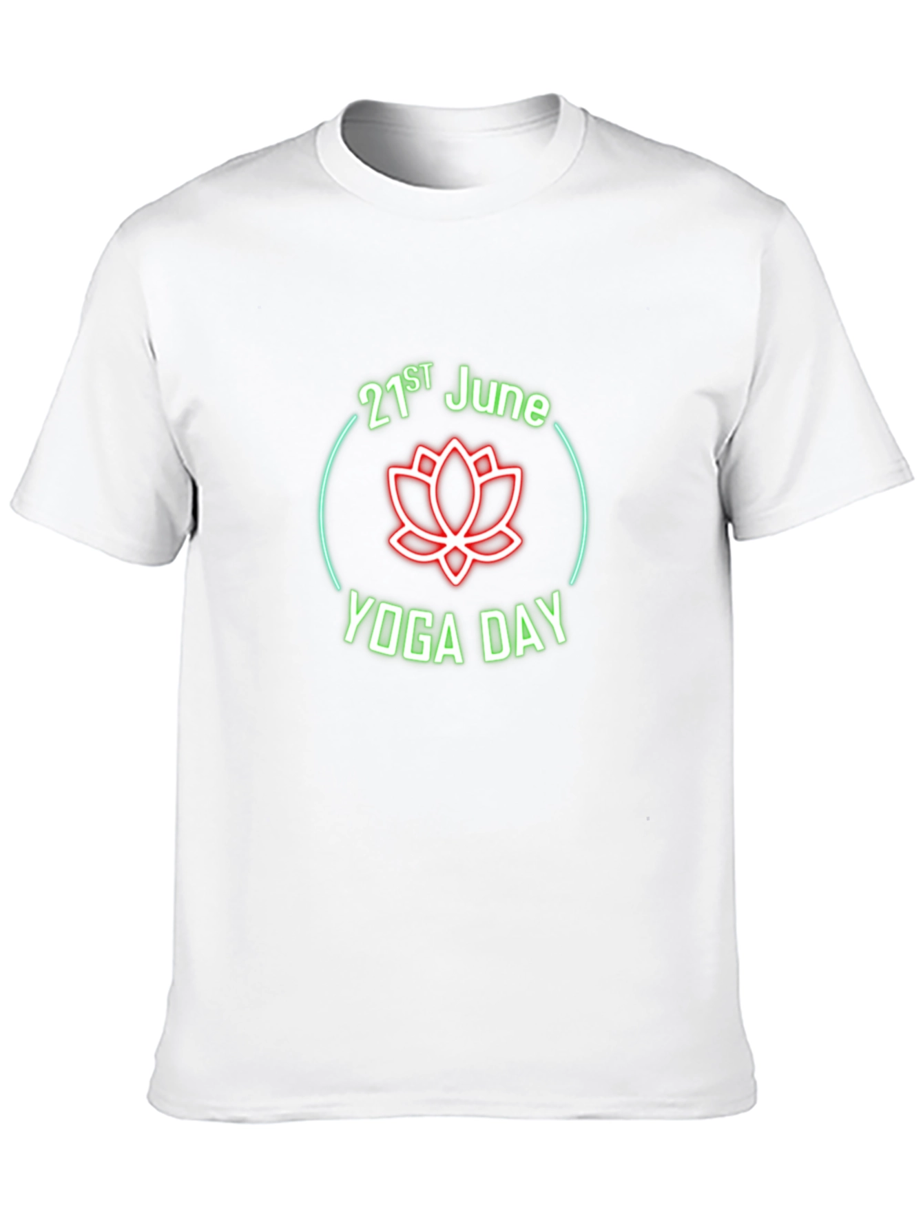 Yoga Day T-Shirt - June 21st - Black