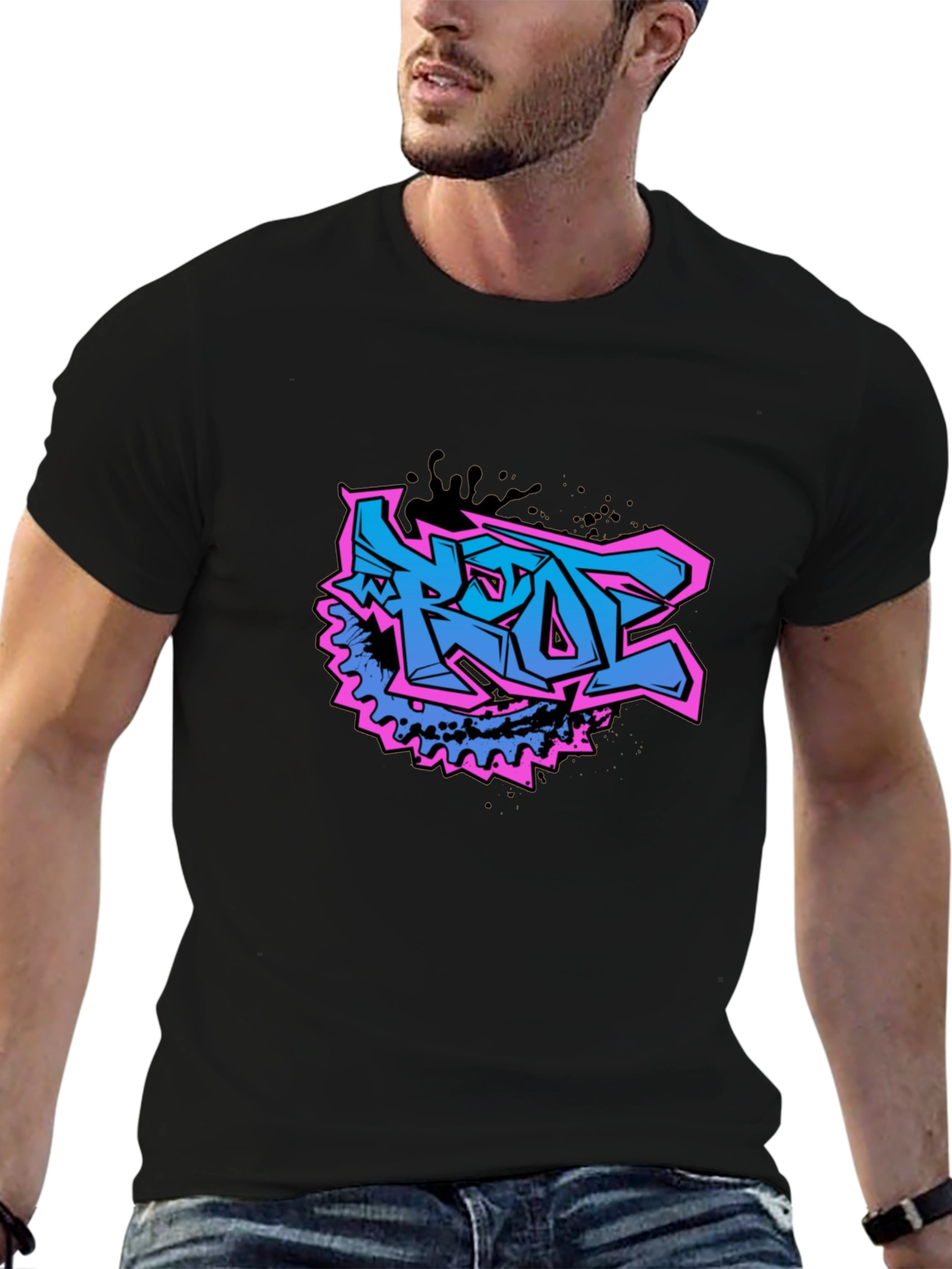 Ride Graffiti Graphic Tee - Black