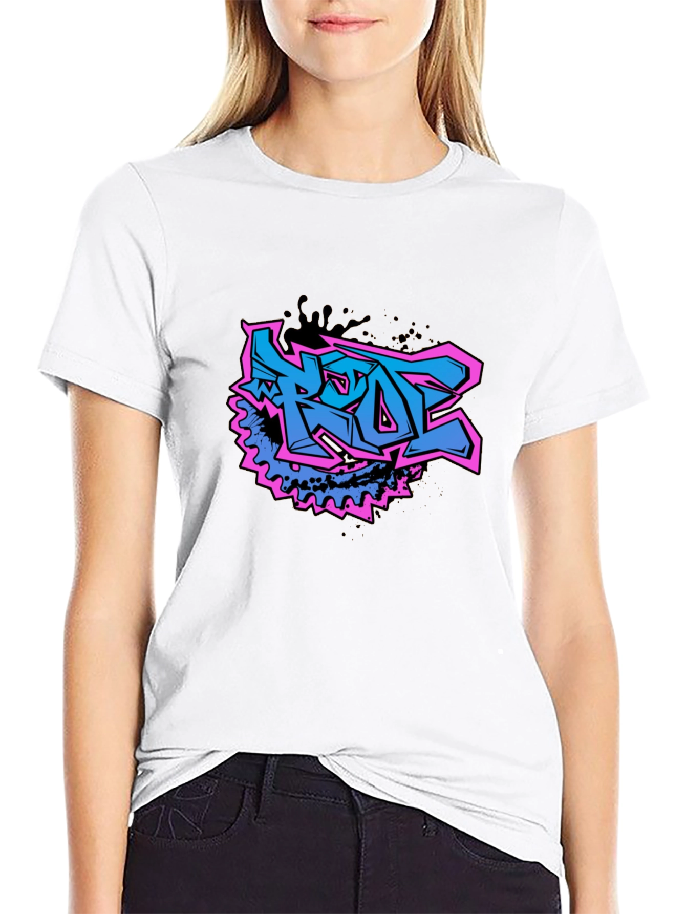 Ride Graffiti Graphic Tee - Black