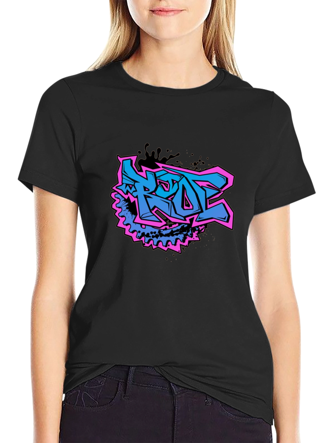 Ride Graffiti Graphic Tee - Black