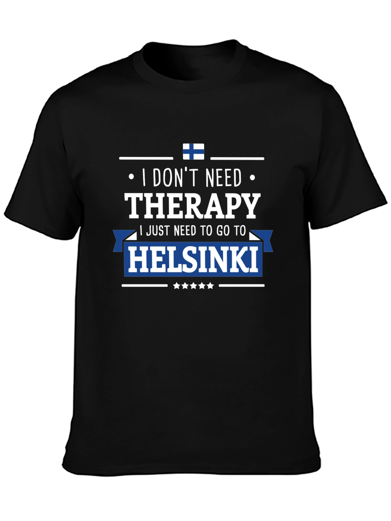 Helsinki Therapy T-Shirt - Finland Travel Tee