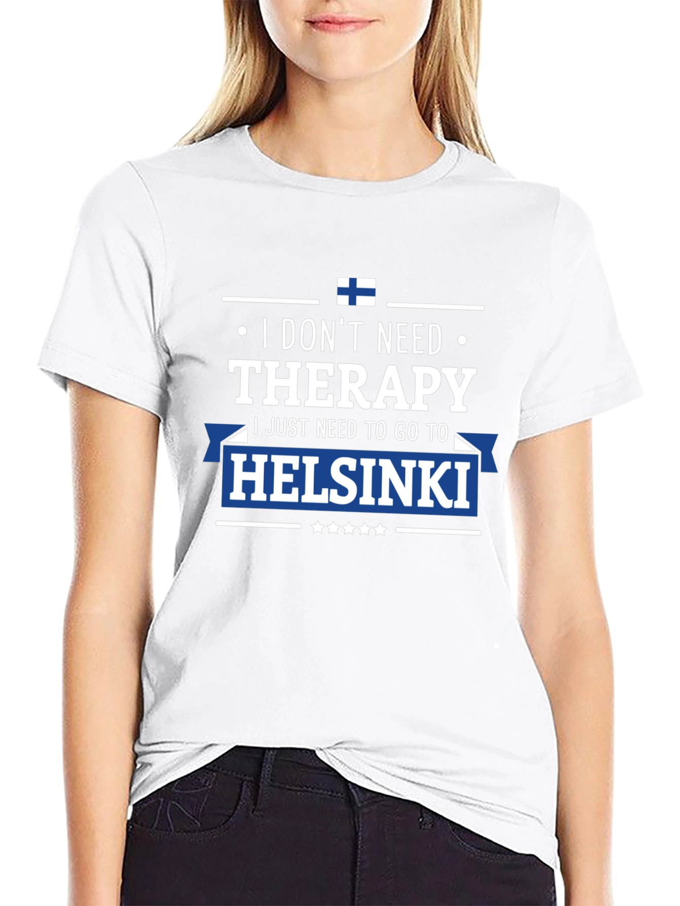 Helsinki Therapy T-Shirt - Finland Travel Tee
