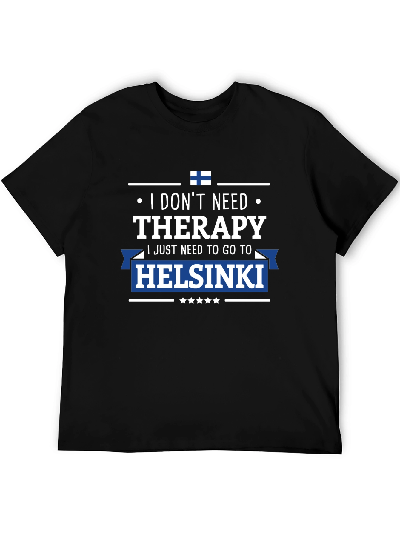Helsinki Therapy T-Shirt - Finland Travel Tee