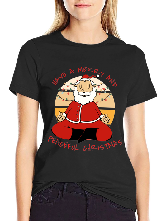 Zen Santa Christmas T-Shirt
