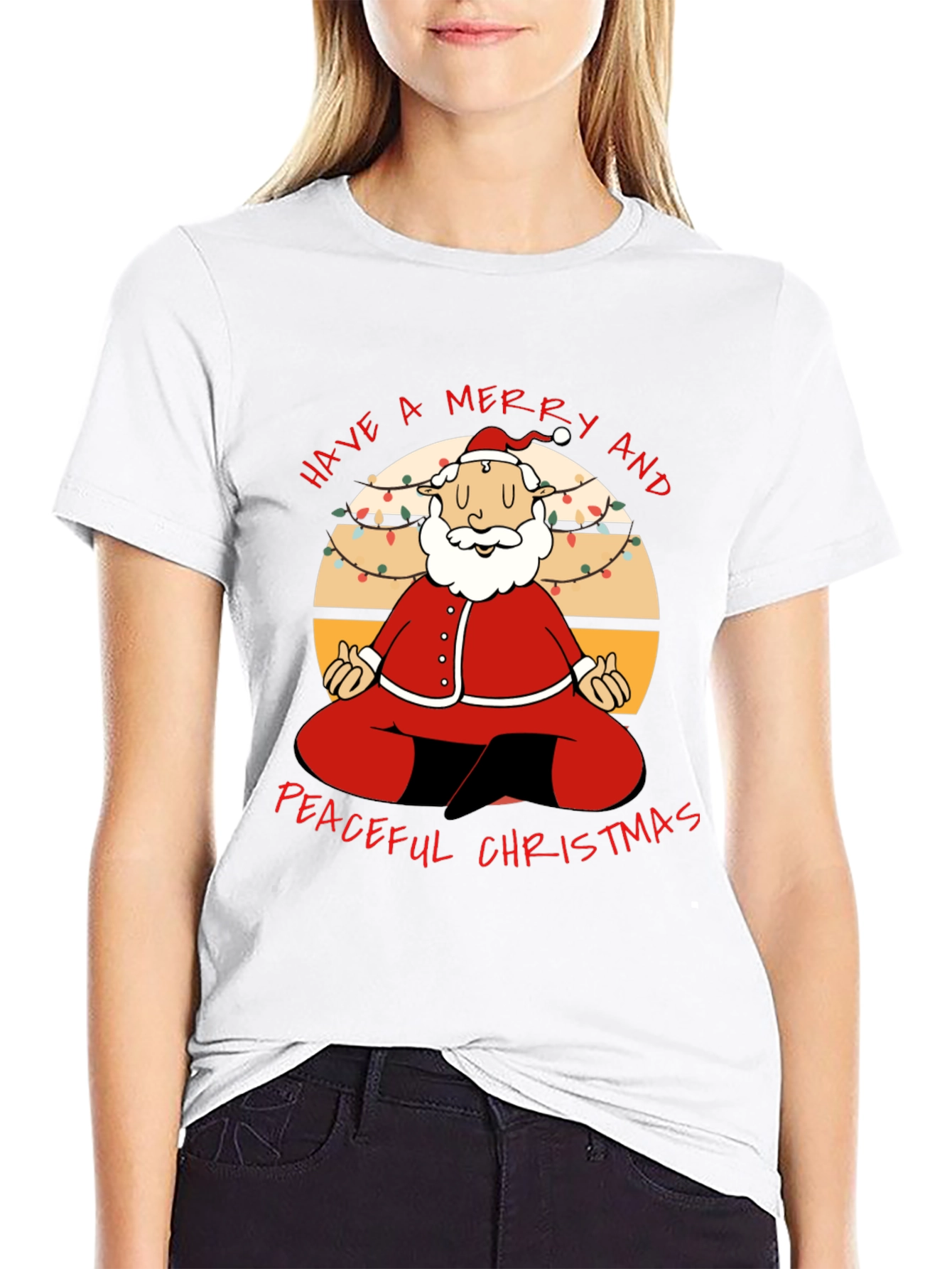 Zen Santa Christmas T-Shirt