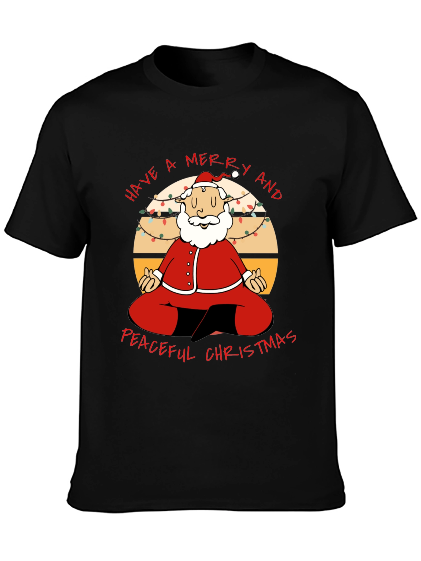 Zen Santa Christmas T-Shirt