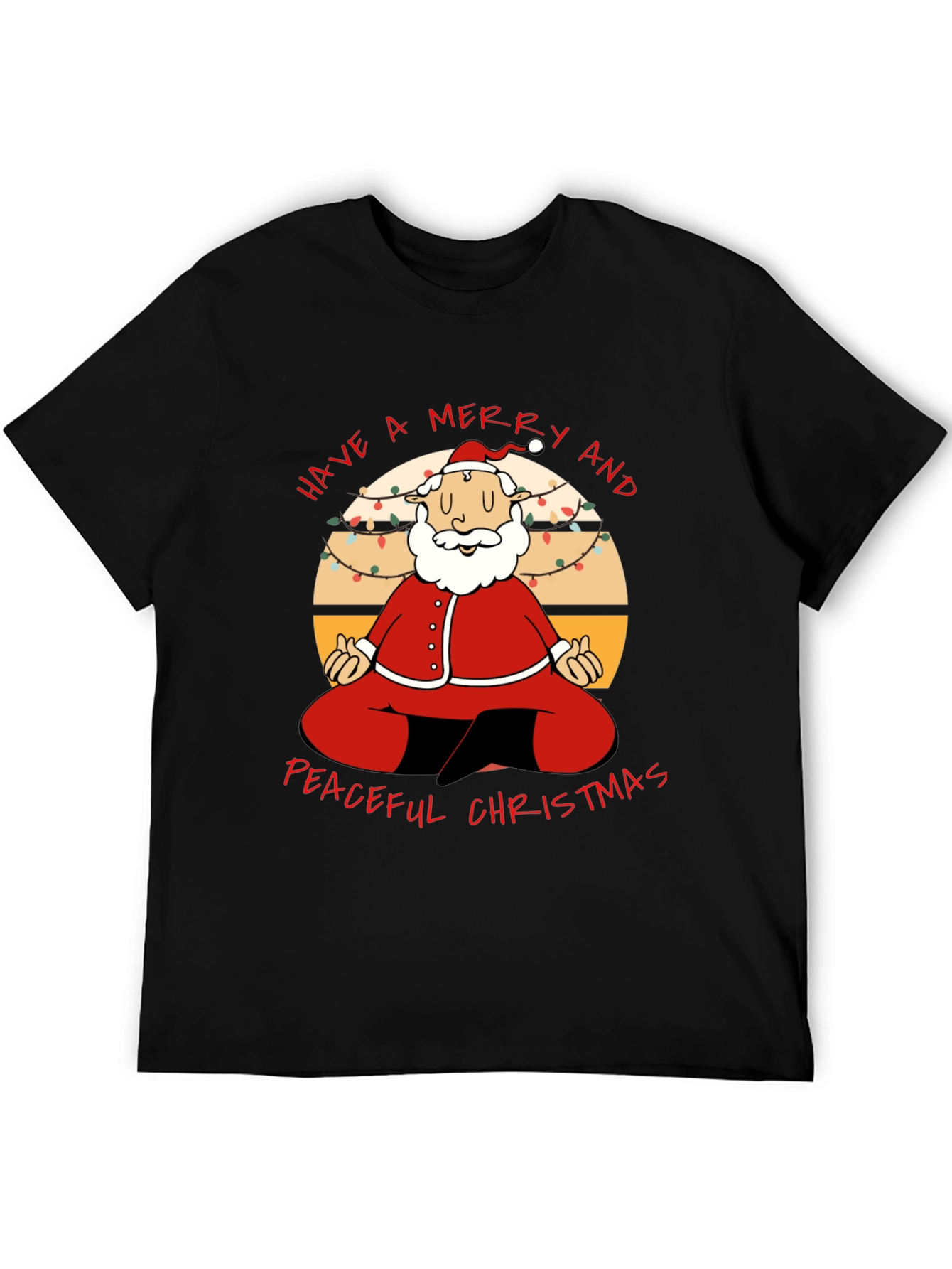 Zen Santa Christmas T-Shirt