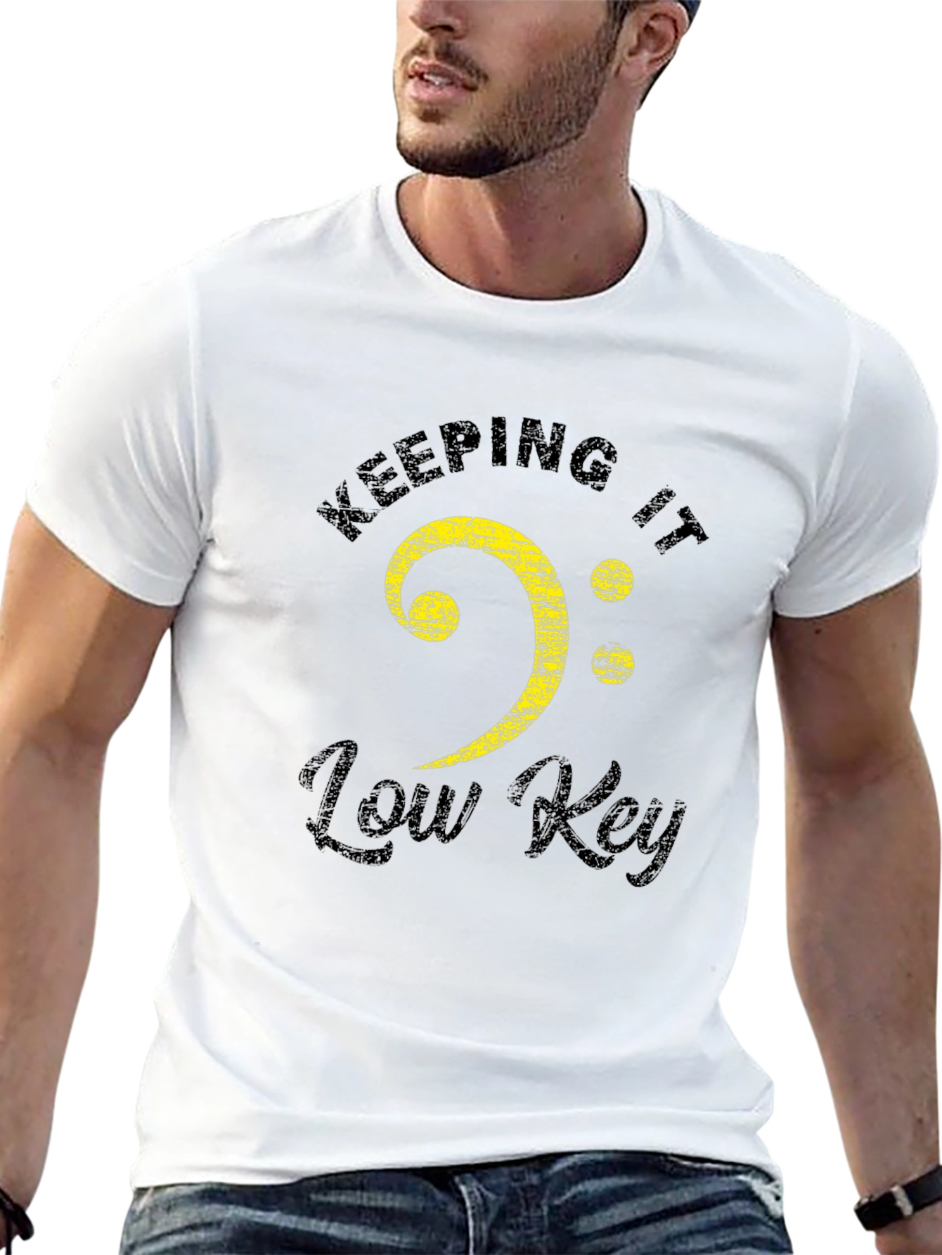 Keeping It Low Key Music T-Shirt