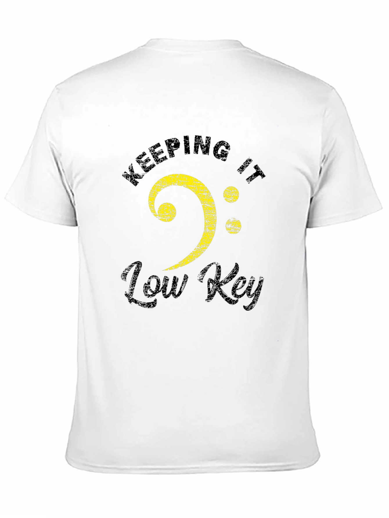 Keeping It Low Key Music T-Shirt
