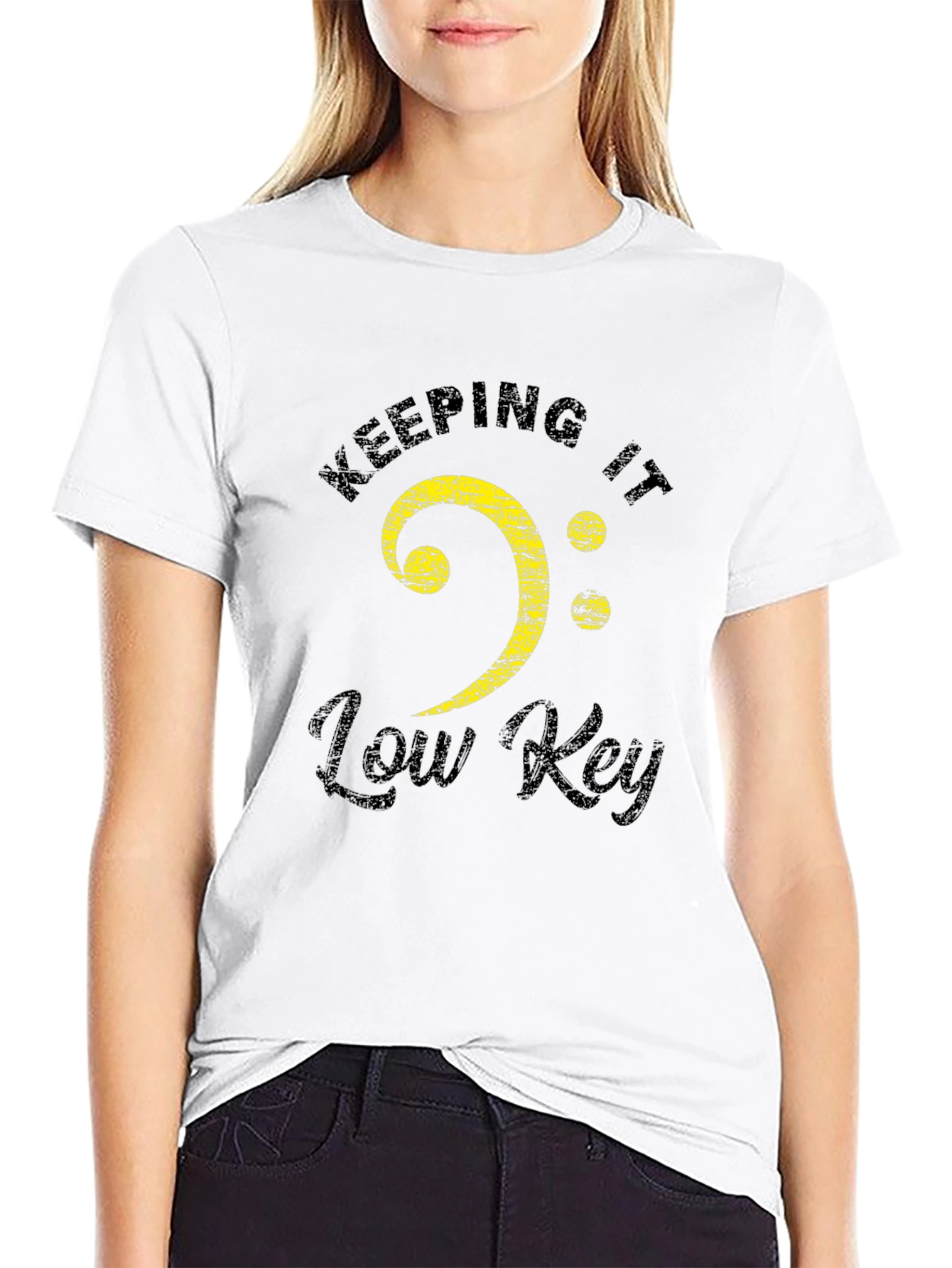 Keeping It Low Key Music T-Shirt