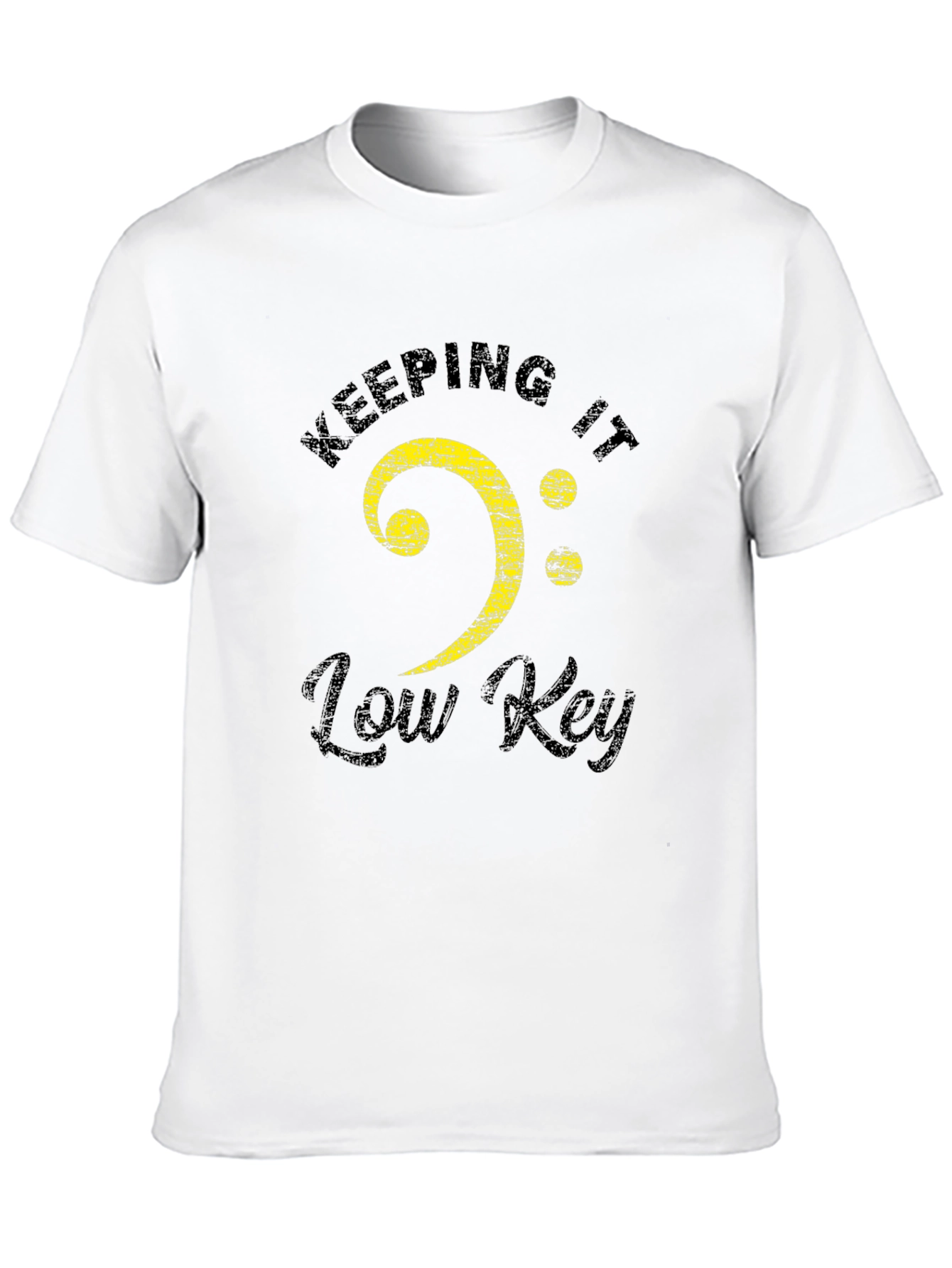 Keeping It Low Key Music T-Shirt