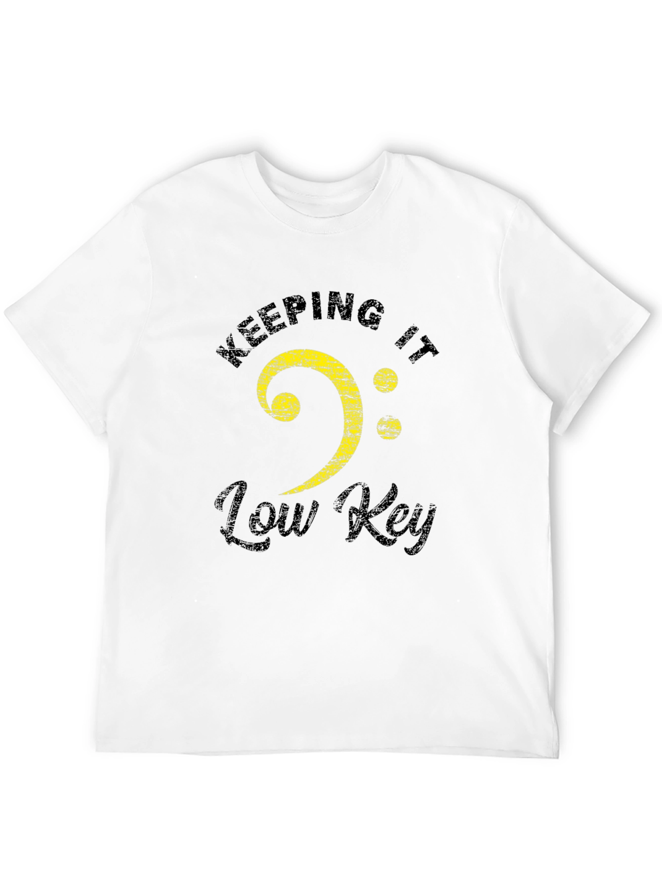 Keeping It Low Key Music T-Shirt