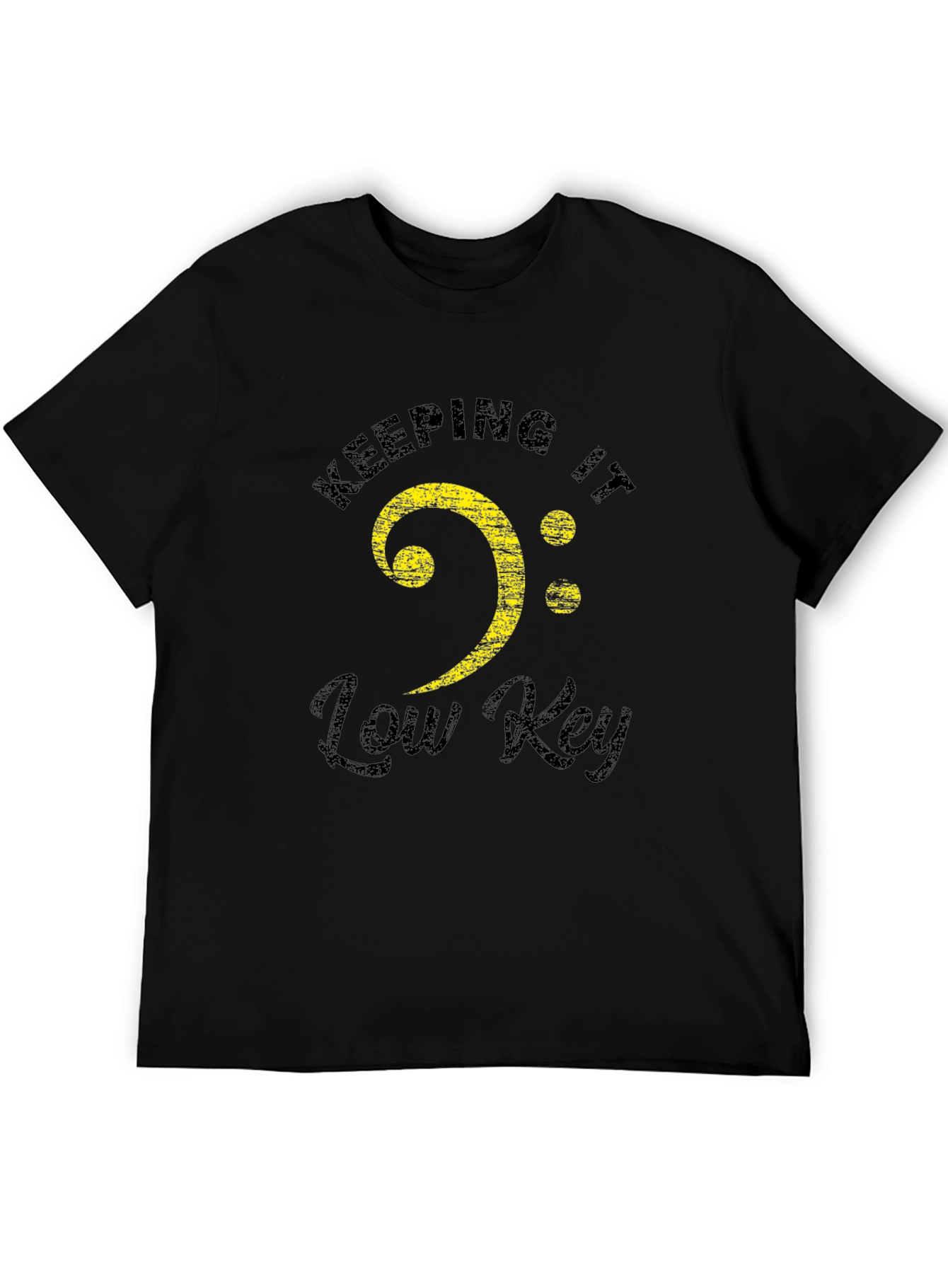 Keeping It Low Key Music T-Shirt