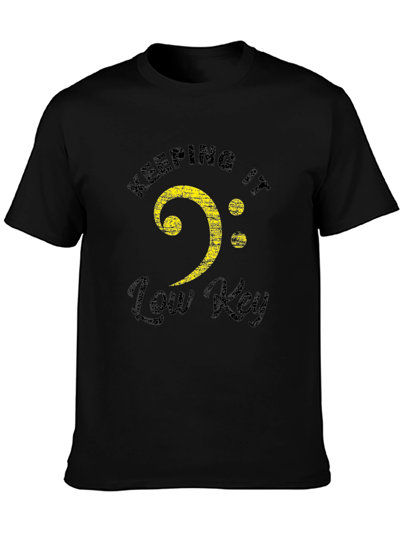 Keeping It Low Key Music T-Shirt