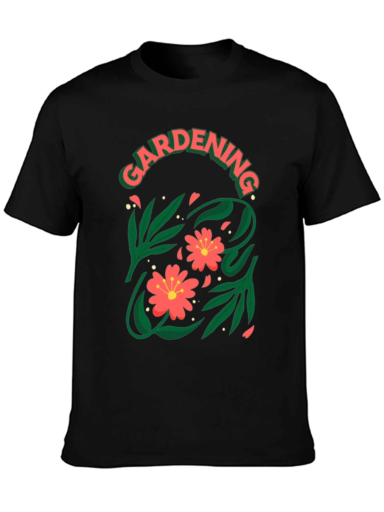 Gardening Floral T-Shirt