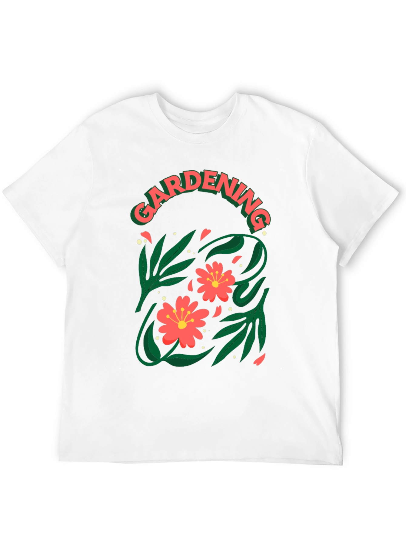 Gardening Floral T-Shirt