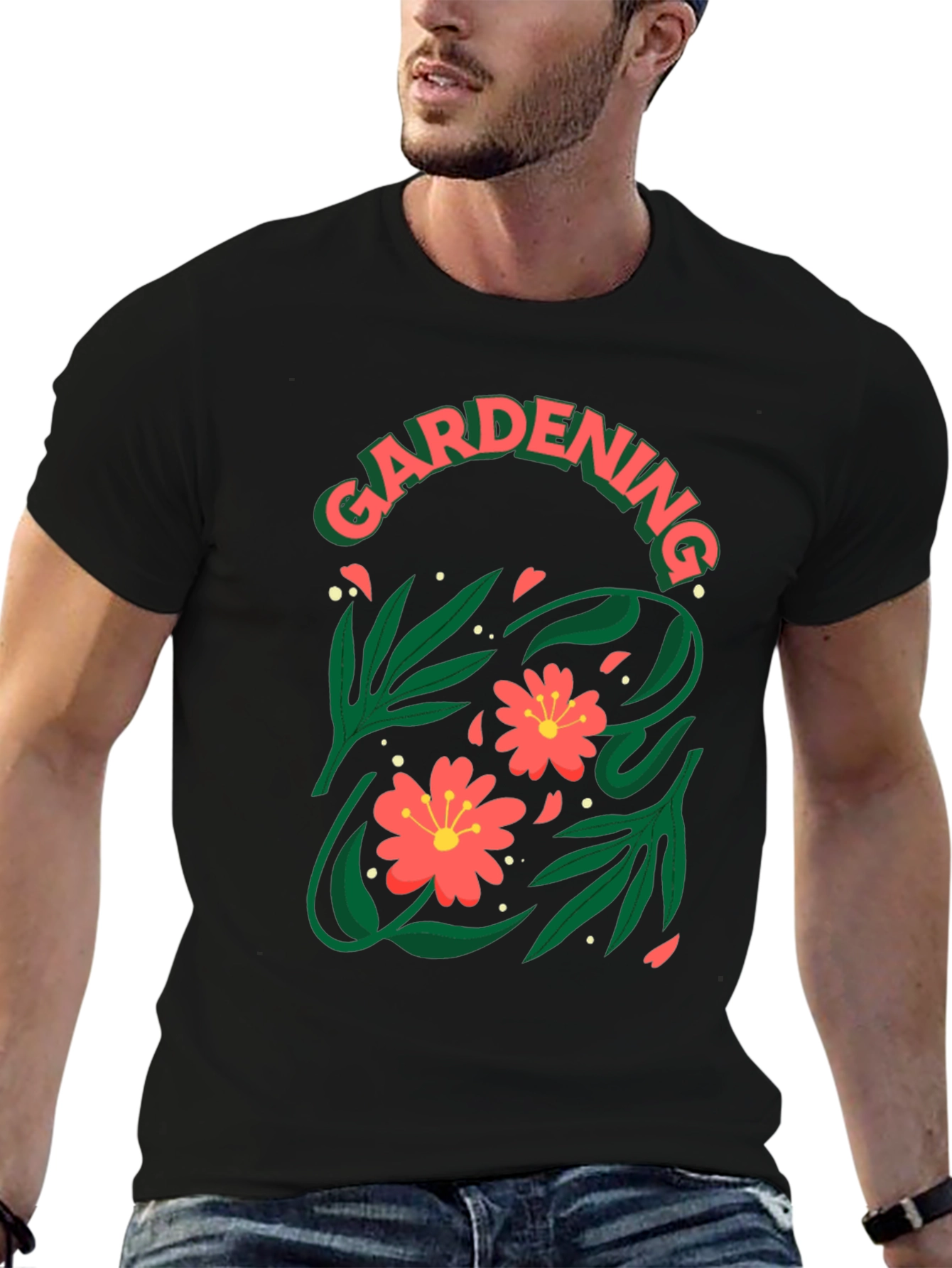 Gardening Floral T-Shirt